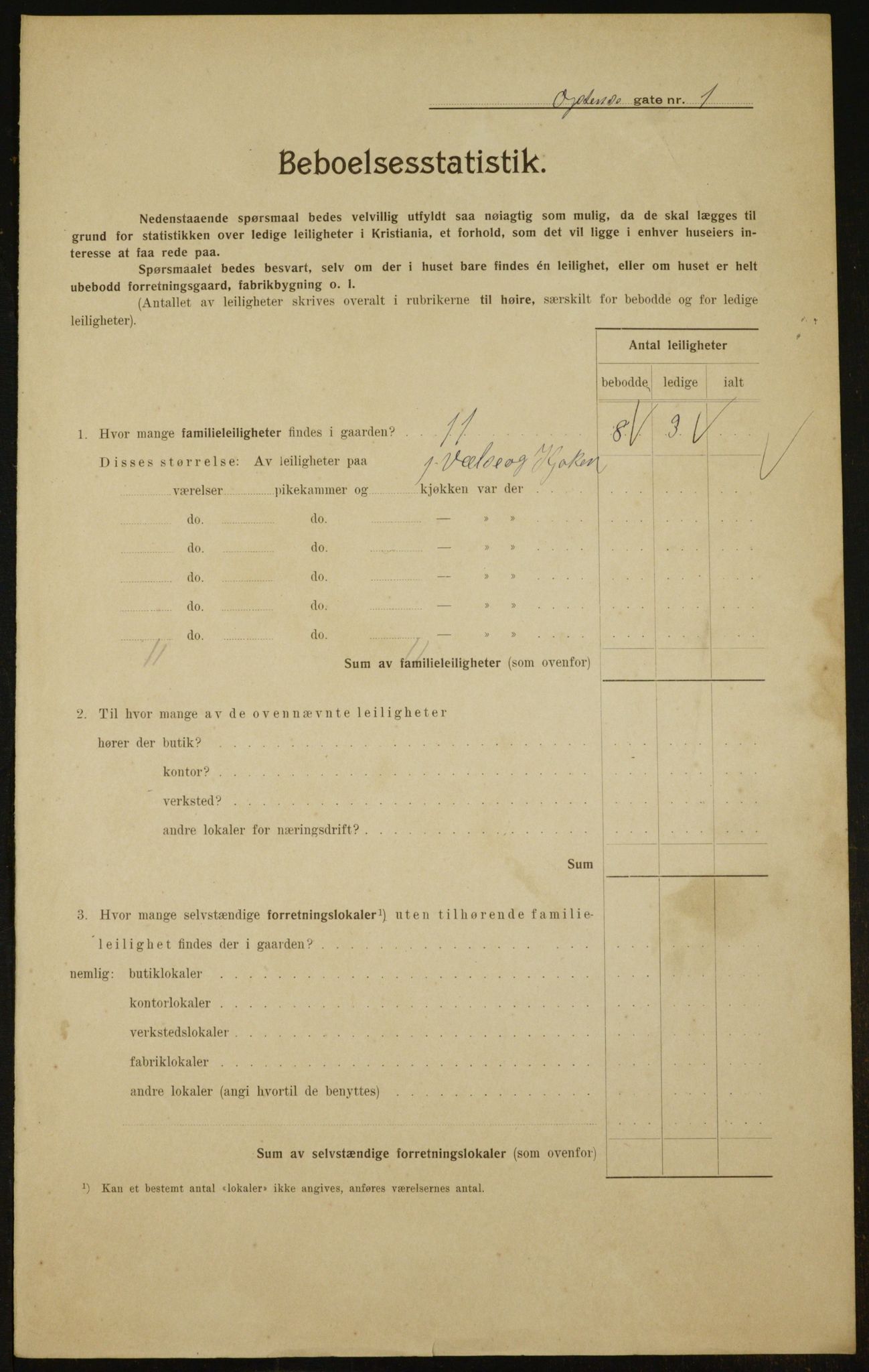 OBA, Kommunal folketelling 1.2.1910 for Kristiania, 1910, s. 123543