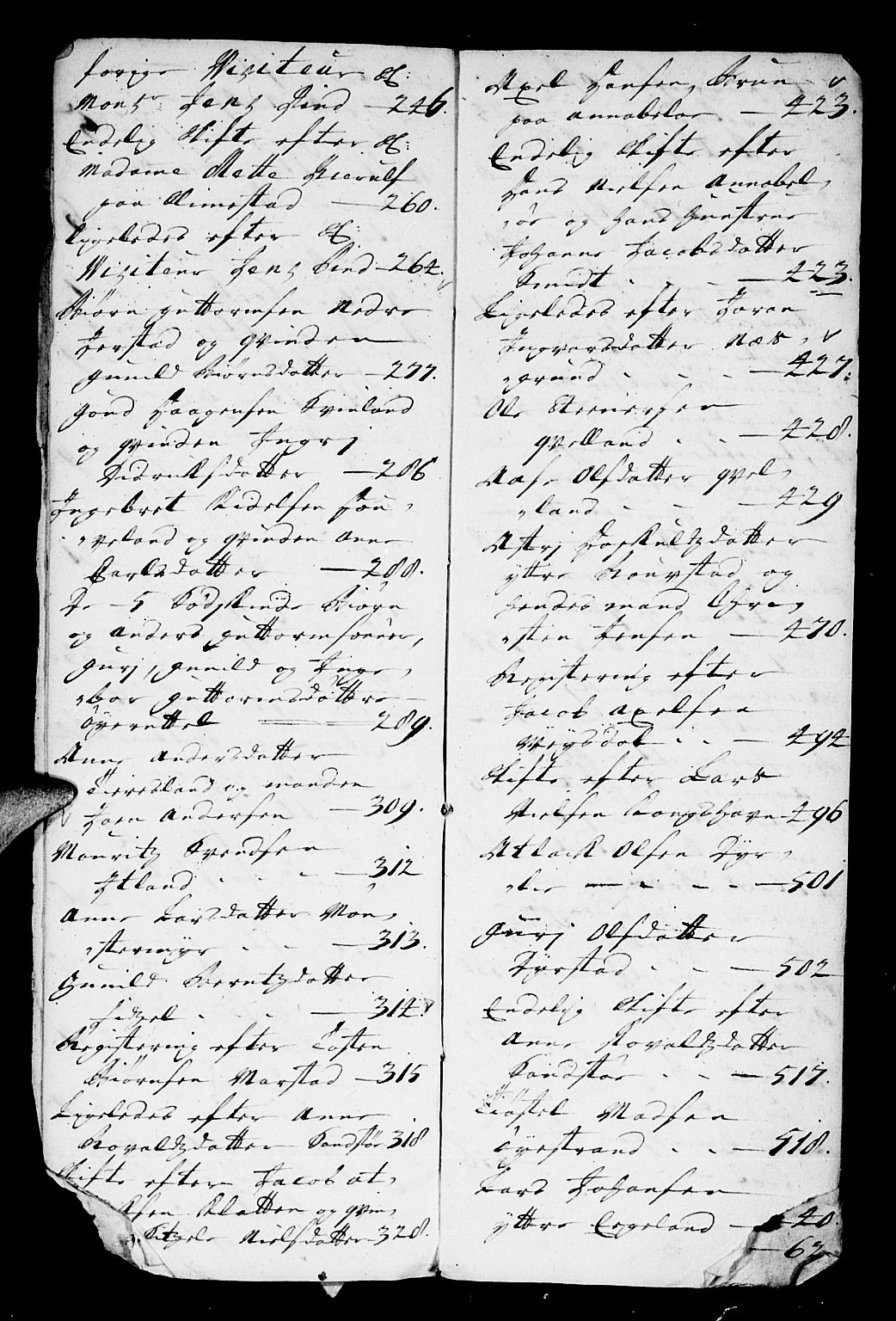 Lister sorenskriveri, AV/SAK-1221-0003/H/Hc/L0021: Skifteprotokoll nr 21 med register, 1729-1731
