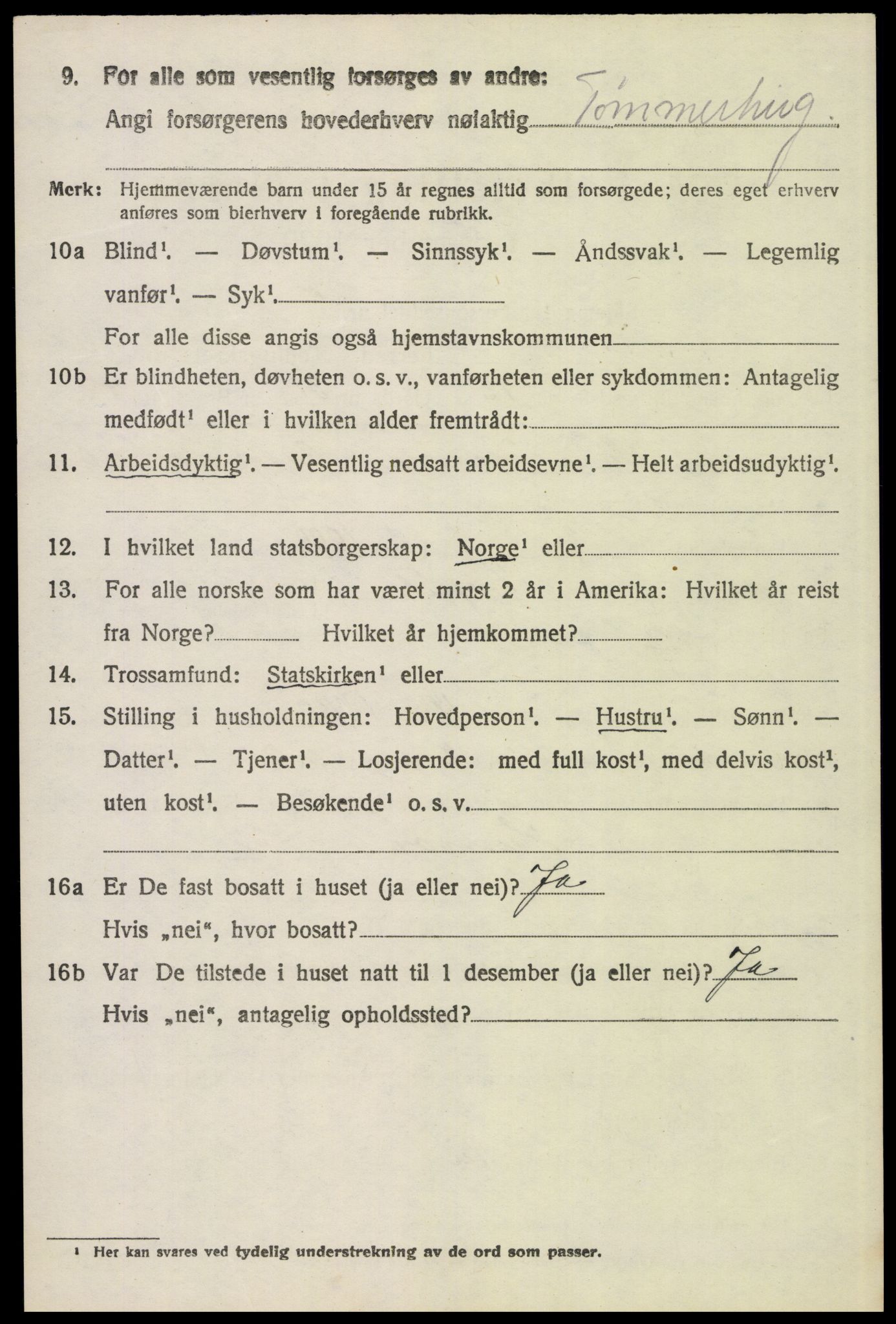 SAH, Folketelling 1920 for 0428 Trysil herred, 1920, s. 6684