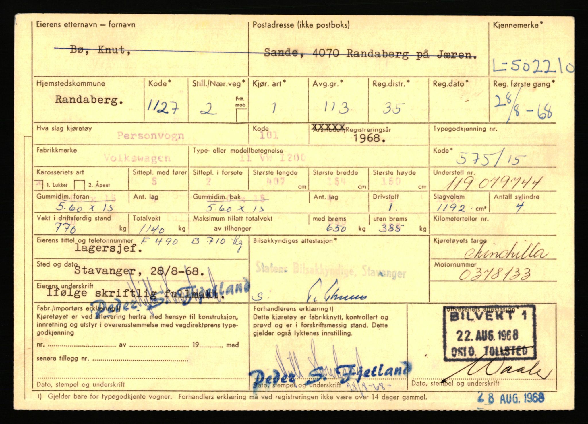 Stavanger trafikkstasjon, AV/SAST-A-101942/0/F/L0077: L-500000 - L-502999, 1930-1971, s. 1547