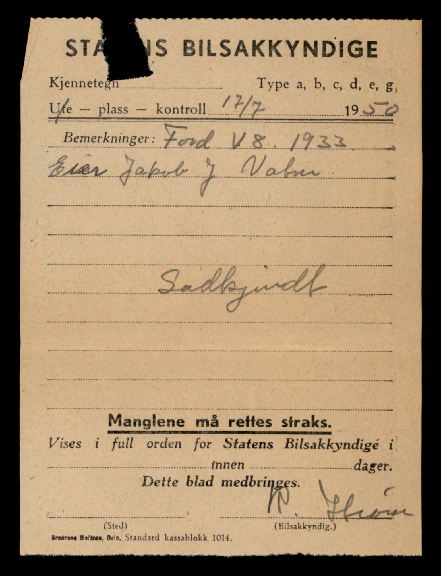 Møre og Romsdal vegkontor - Ålesund trafikkstasjon, AV/SAT-A-4099/F/Fe/L0002: Registreringskort for kjøretøy T 128 - T 231, 1927-1998, s. 471