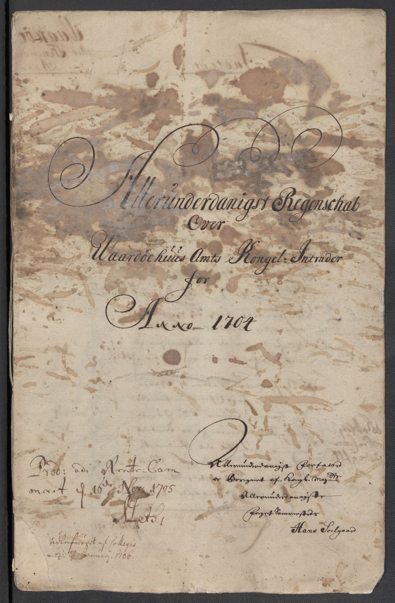 Rentekammeret inntil 1814, Reviderte regnskaper, Fogderegnskap, RA/EA-4092/R69/L4852: Fogderegnskap Finnmark/Vardøhus, 1701-1704, s. 366