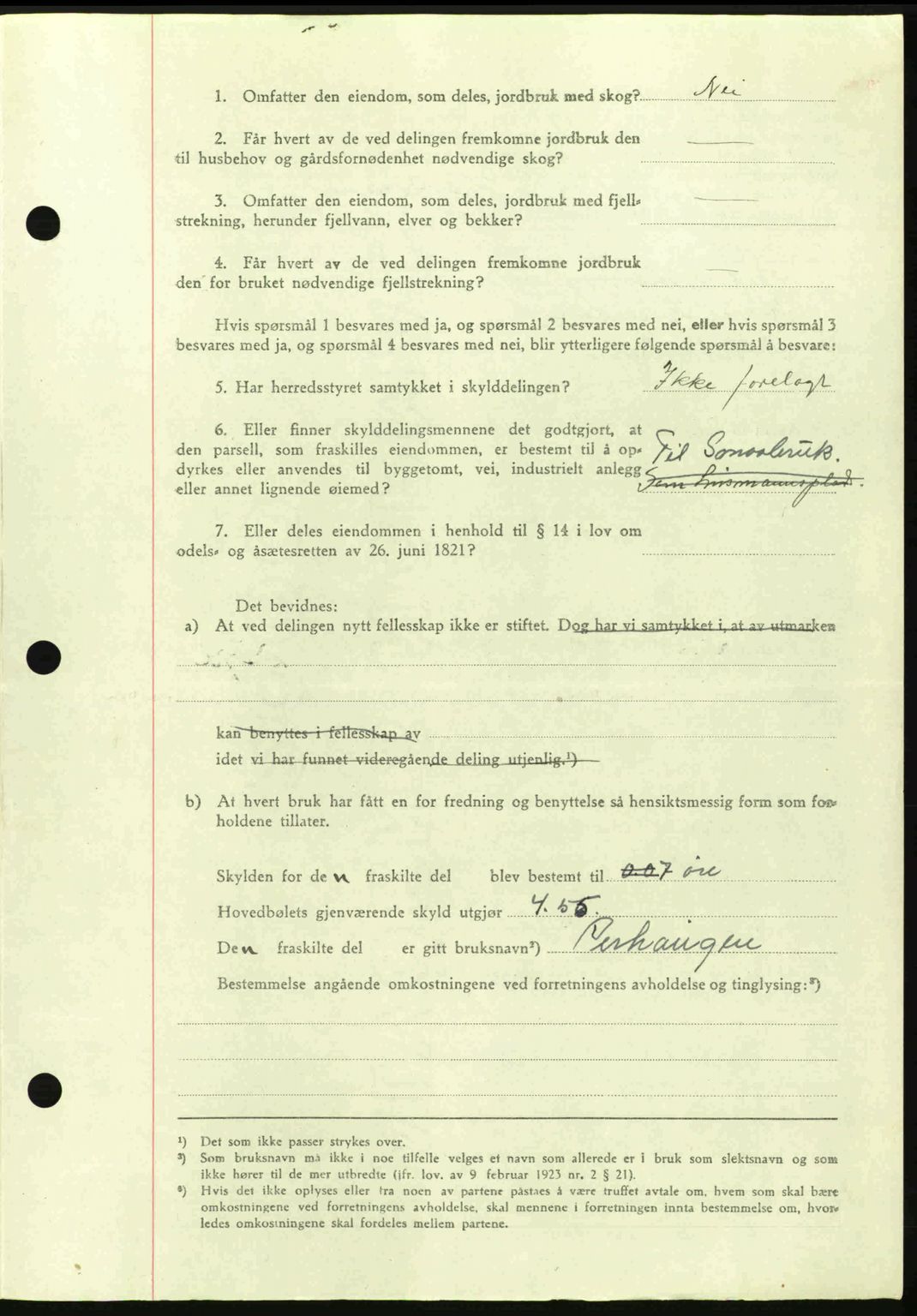 Hitra sorenskriveri, AV/SAT-A-0018/2/2C/2Ca: Pantebok nr. A2, 1943-1945, Dagboknr: 469/1945