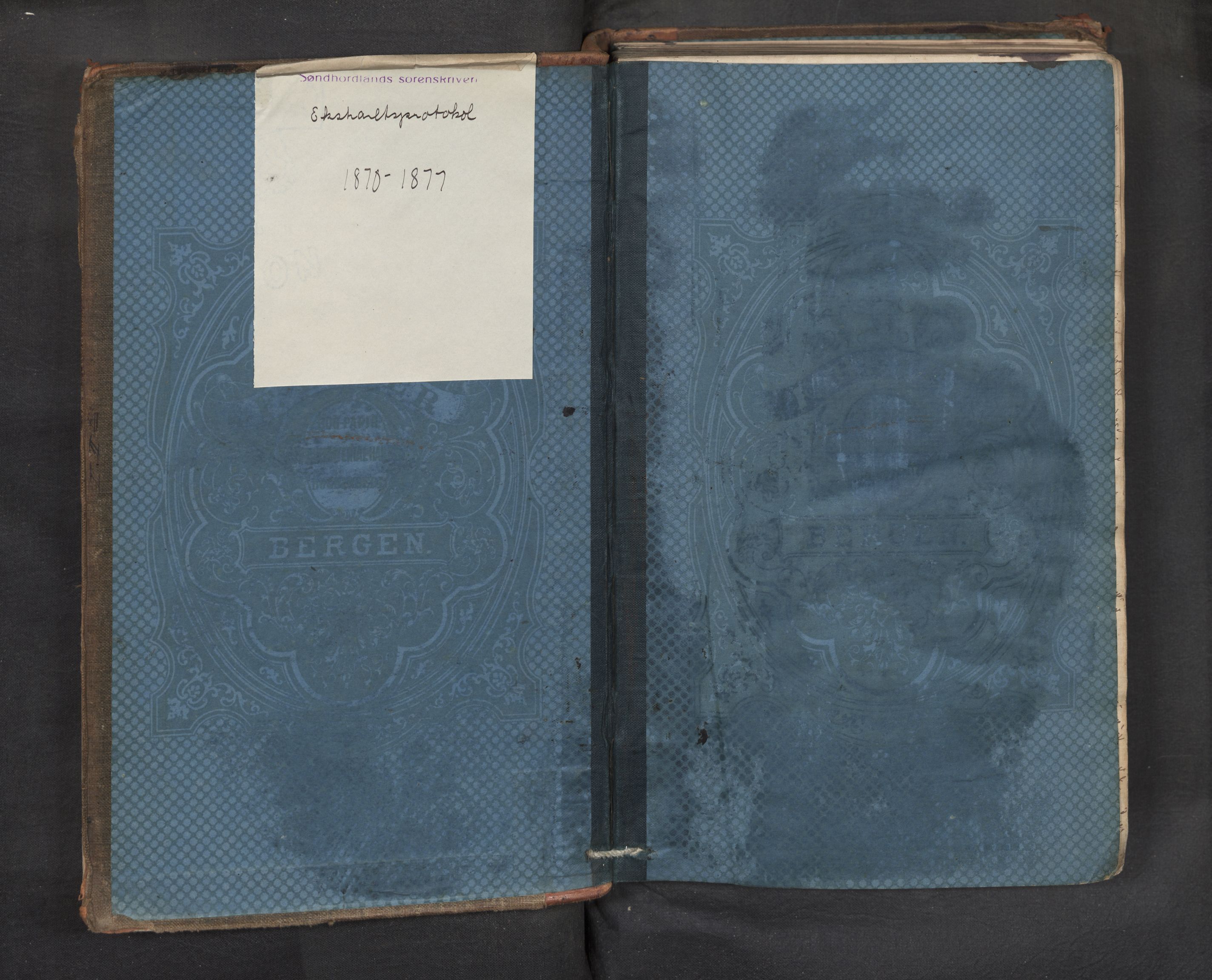 Sunnhordland sorenskrivar, SAB/A-2401/1/F/Fb/Fba/L0008: Ekstrarettsprotokoll, 1870-1877