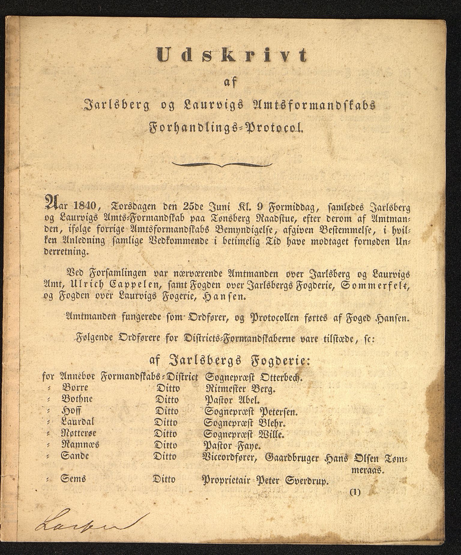 Vestfold fylkeskommune. Fylkestinget, VEMU/A-1315/A/Ab/Abb/L0001/0003: Fylkestingsforhandlinger / Fylkestingsforhandling, 1840
