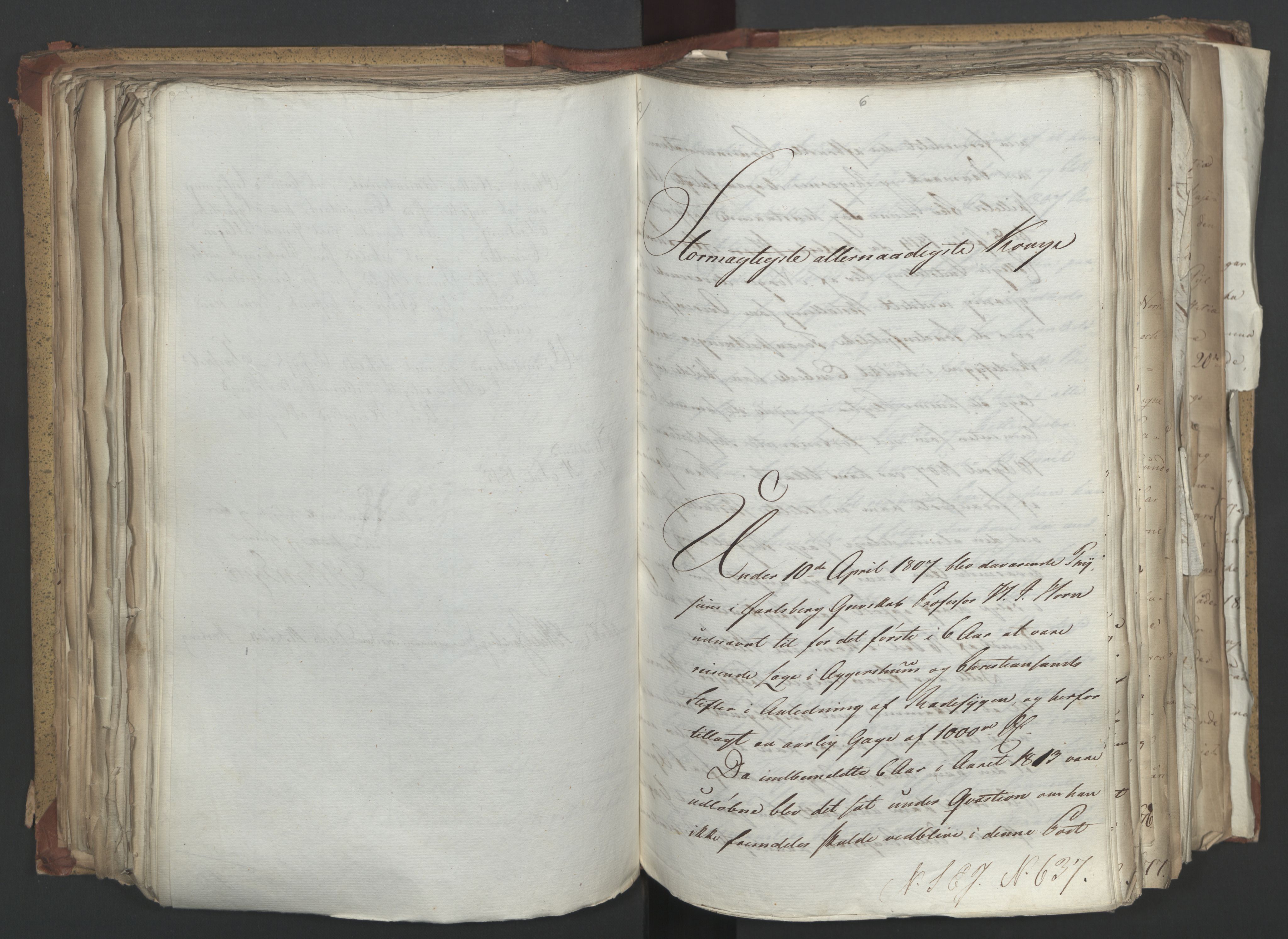 Statsrådsavdelingen i Stockholm, AV/RA-S-1003/D/Da/L0003: Regjeringsinnstillinger nr. 519-787, 1815, s. 246