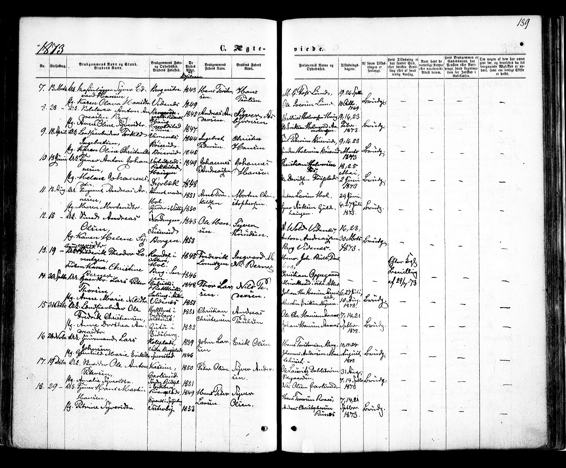 Skiptvet prestekontor Kirkebøker, AV/SAO-A-20009/F/Fa/L0008: Ministerialbok nr. 8, 1867-1877, s. 139