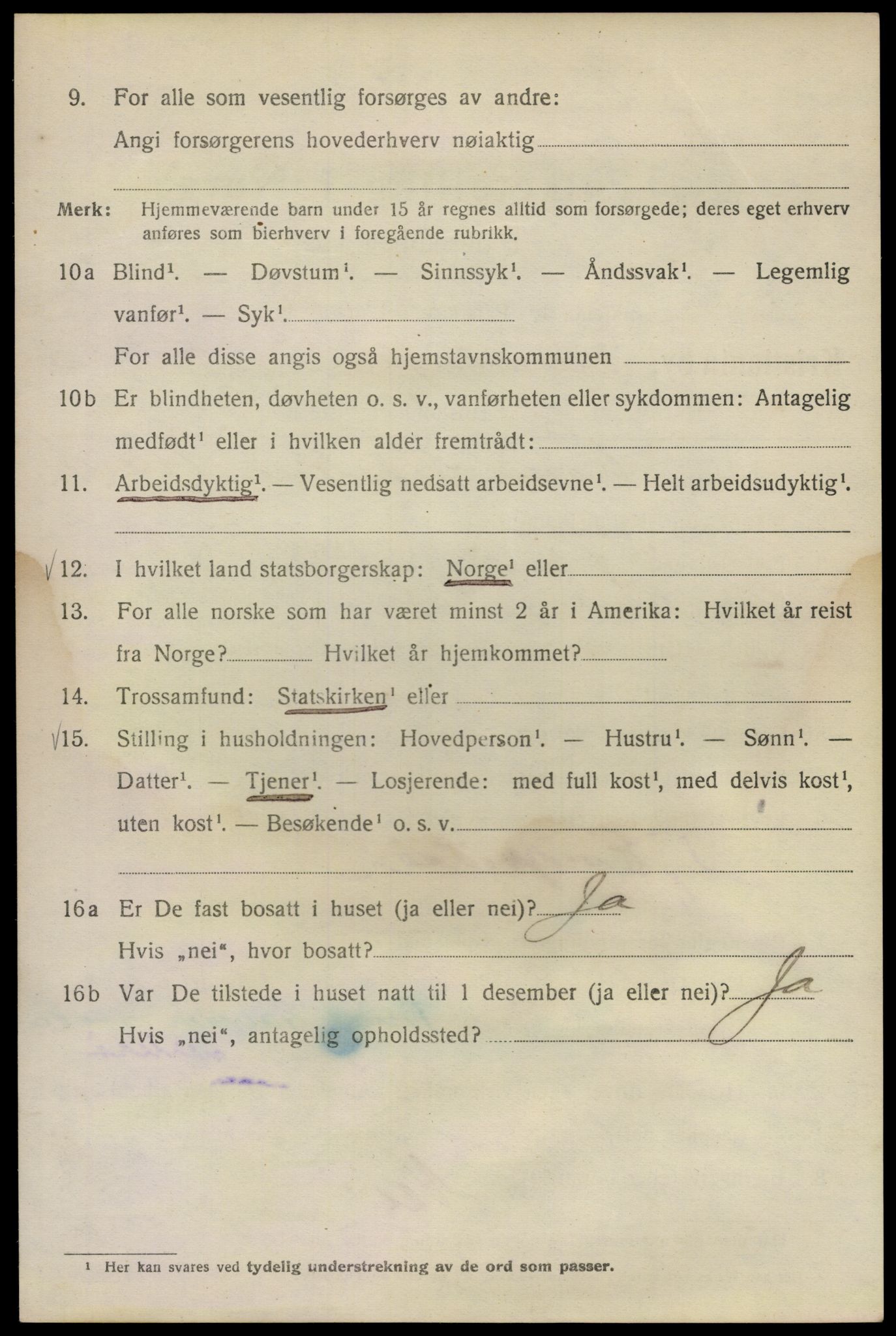 SAO, Folketelling 1920 for 0301 Kristiania kjøpstad, 1920, s. 213510