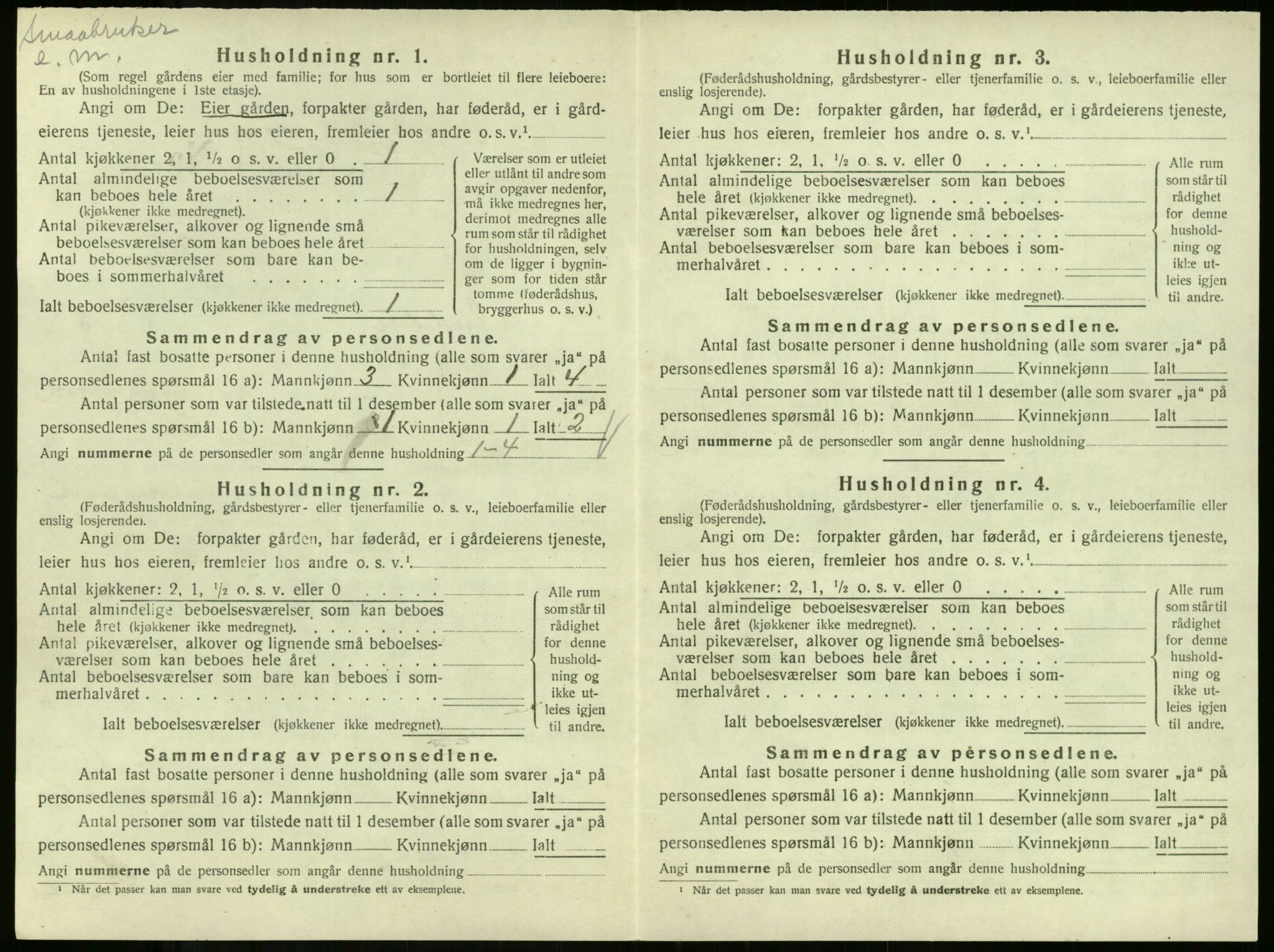 SAKO, Folketelling 1920 for 0719 Andebu herred, 1920, s. 511