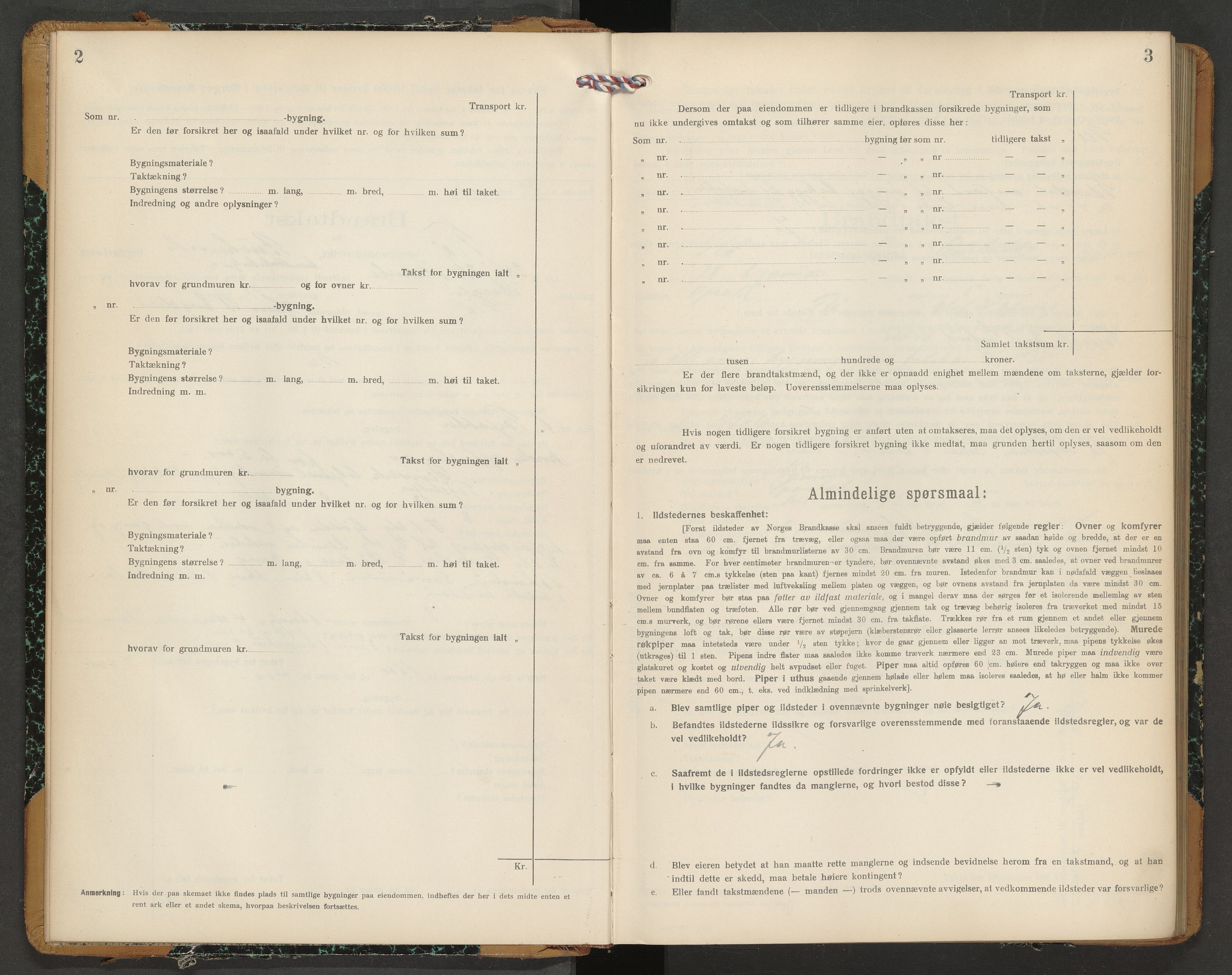 Flå lensmannskontor, AV/SAKO-A-509/Y/Yb/L0001: Skjematakstprotokoll, 1934-1945