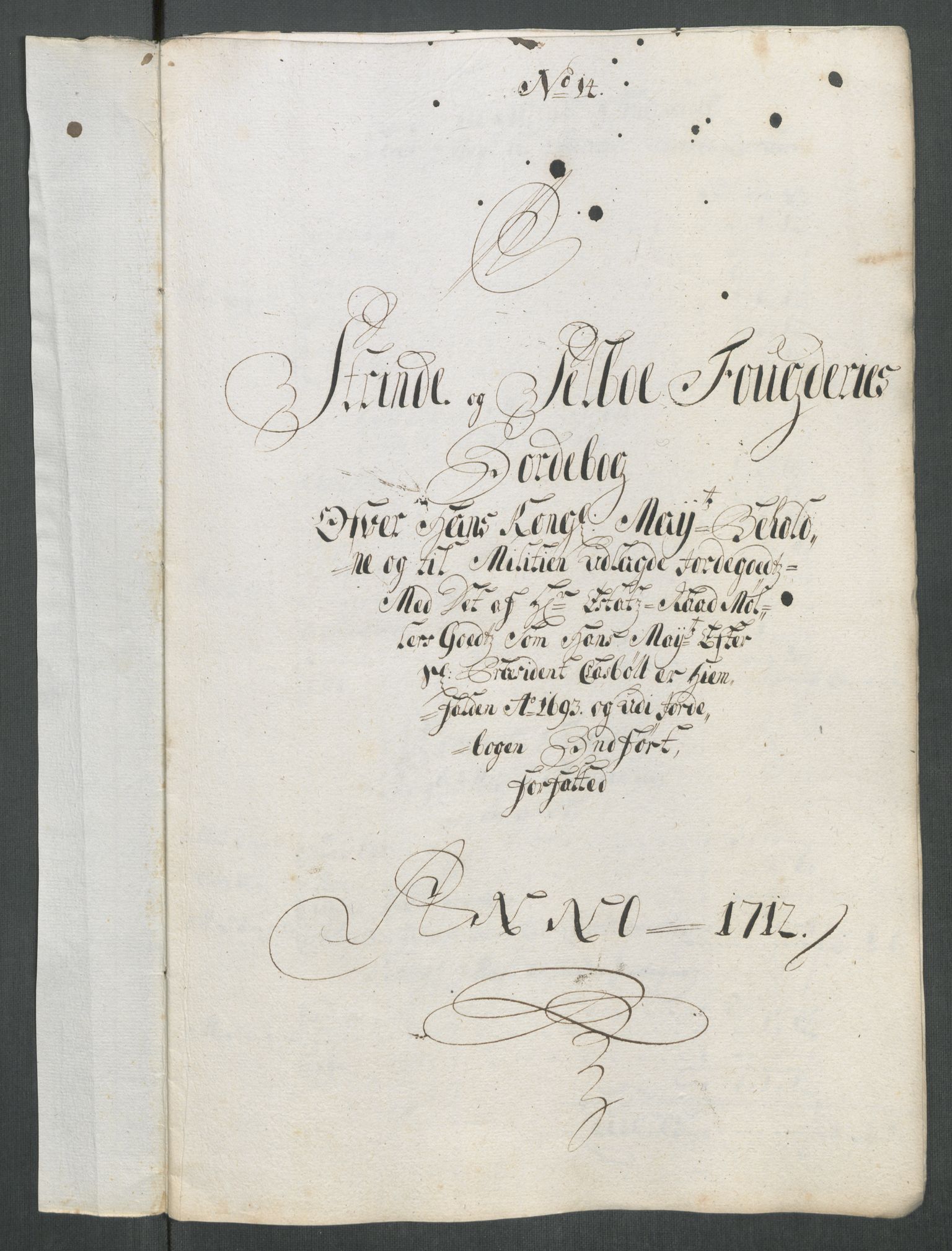 Rentekammeret inntil 1814, Reviderte regnskaper, Fogderegnskap, RA/EA-4092/R61/L4113: Fogderegnskap Strinda og Selbu, 1712-1713, s. 155