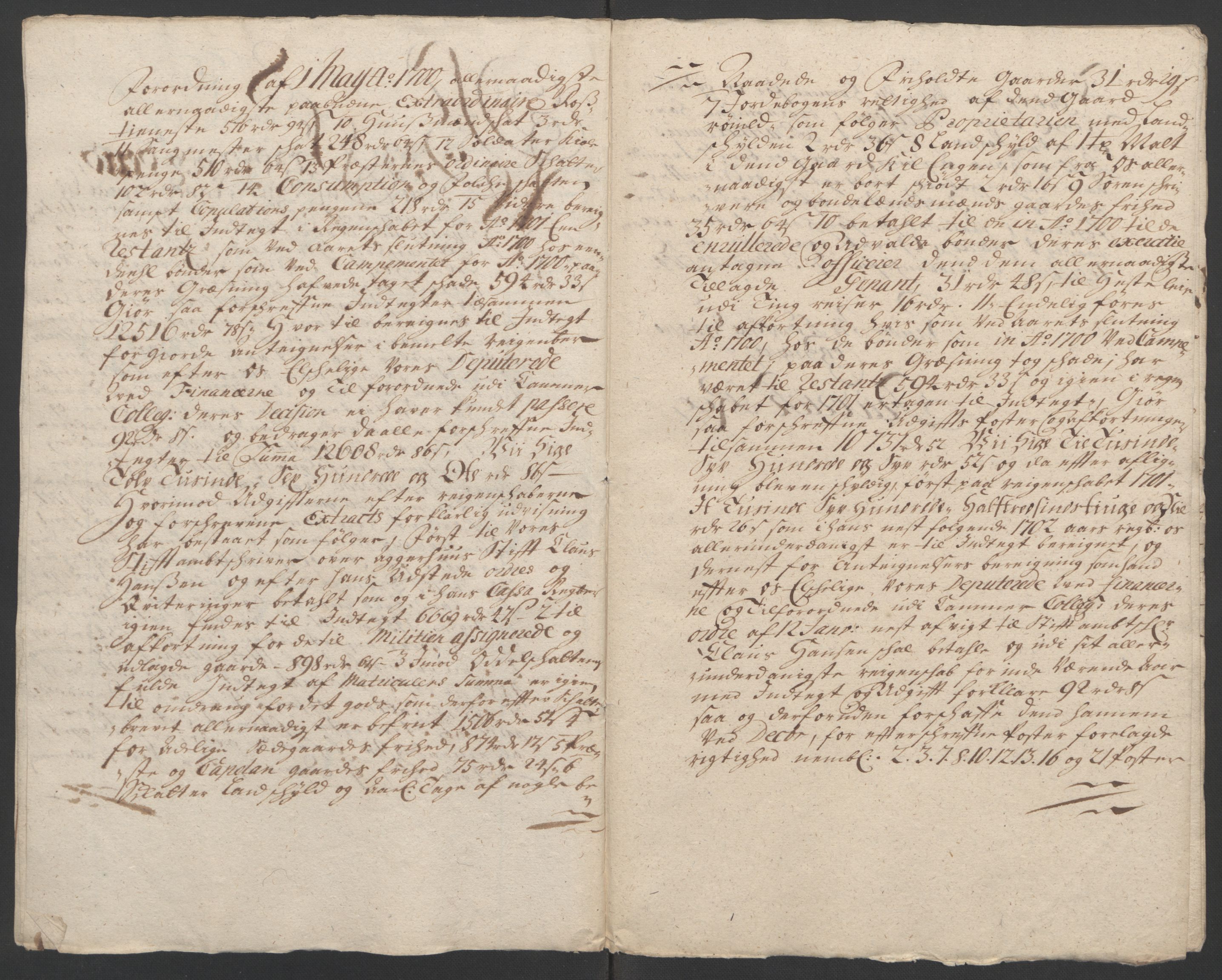 Rentekammeret inntil 1814, Reviderte regnskaper, Fogderegnskap, AV/RA-EA-4092/R01/L0015: Fogderegnskap Idd og Marker, 1700-1701, s. 345