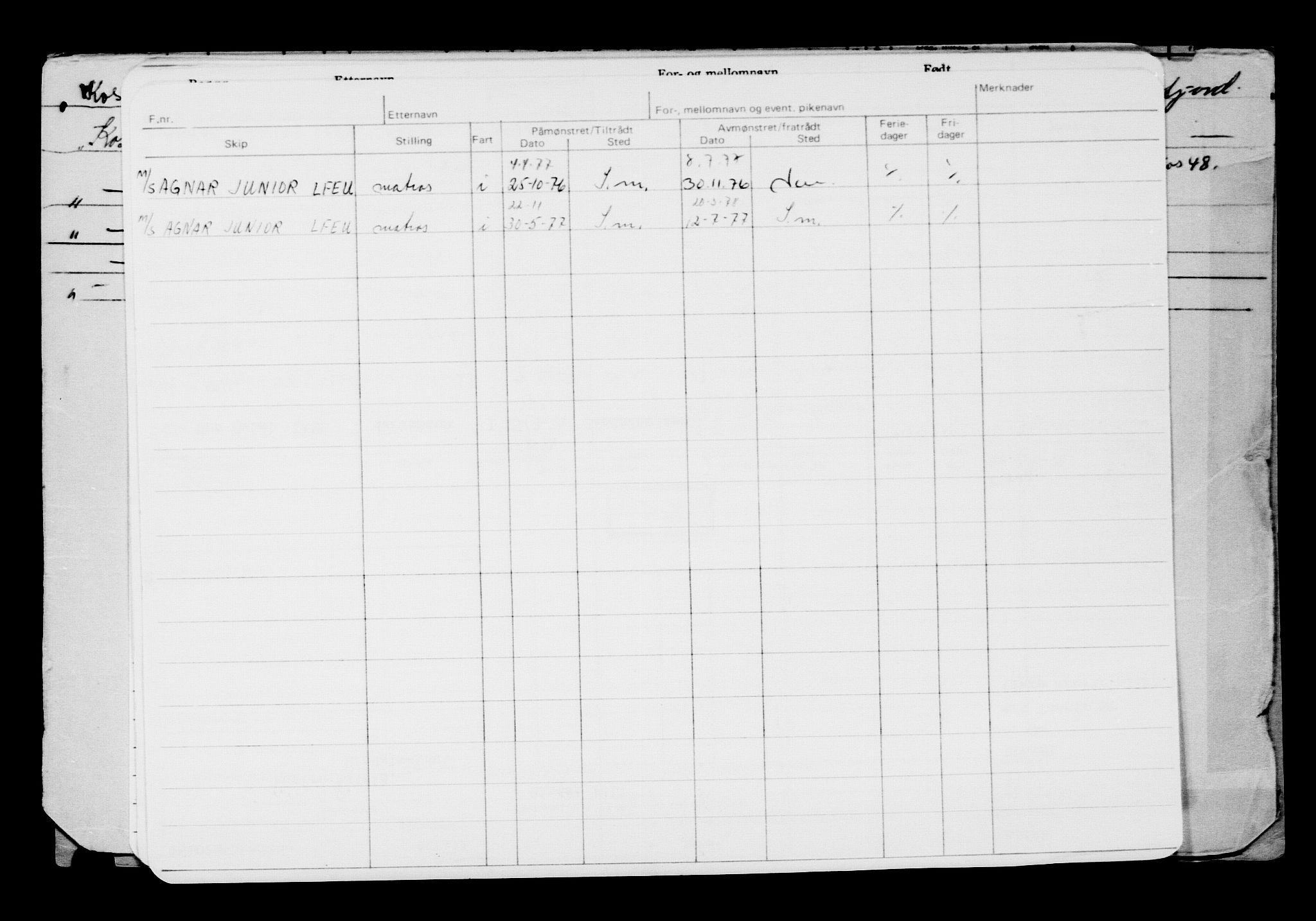 Direktoratet for sjømenn, AV/RA-S-3545/G/Gb/L0143: Hovedkort, 1916, s. 236