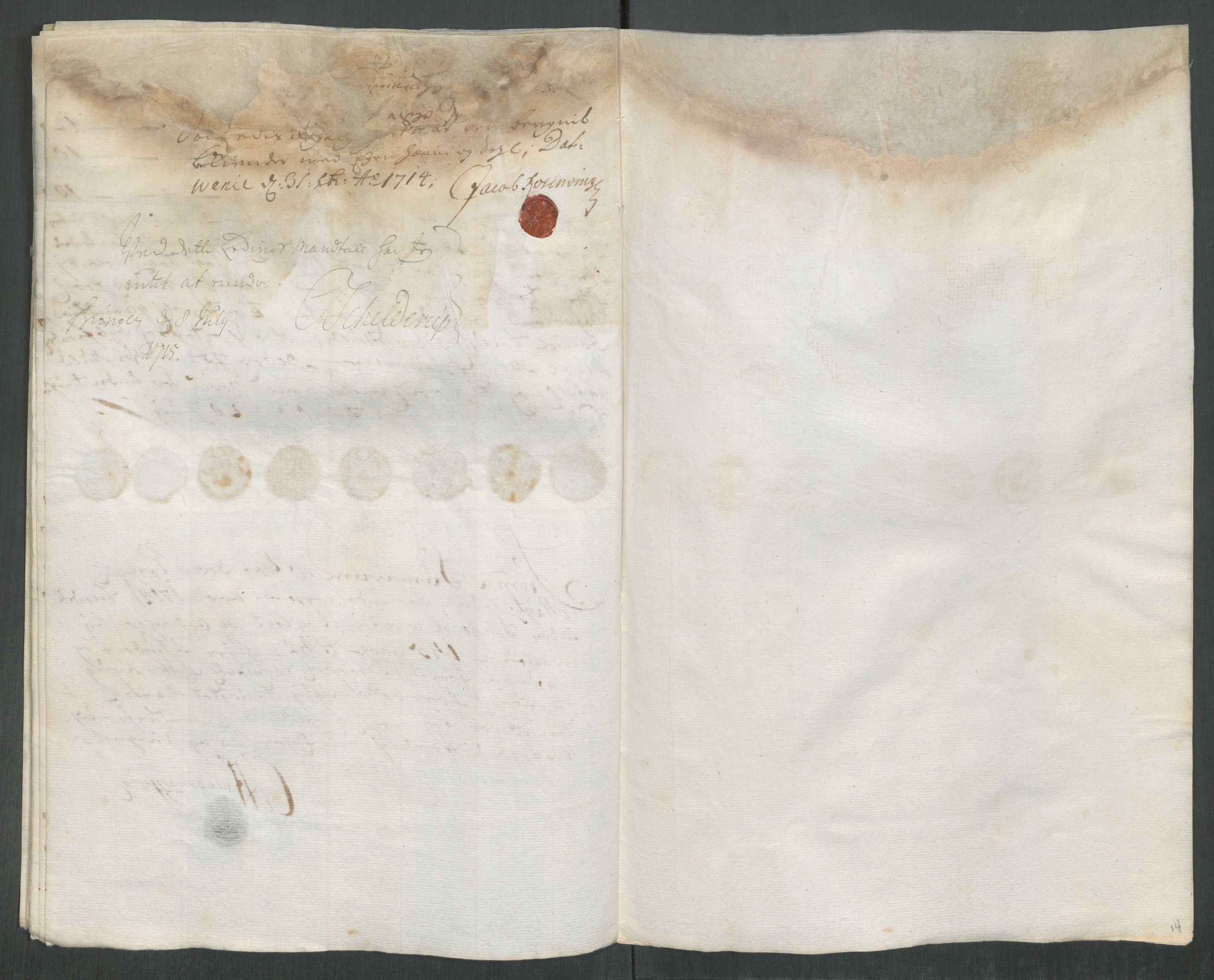 Rentekammeret inntil 1814, Reviderte regnskaper, Fogderegnskap, AV/RA-EA-4092/R67/L4680: Fogderegnskap Vesterålen, Andenes og Lofoten, 1714, s. 206