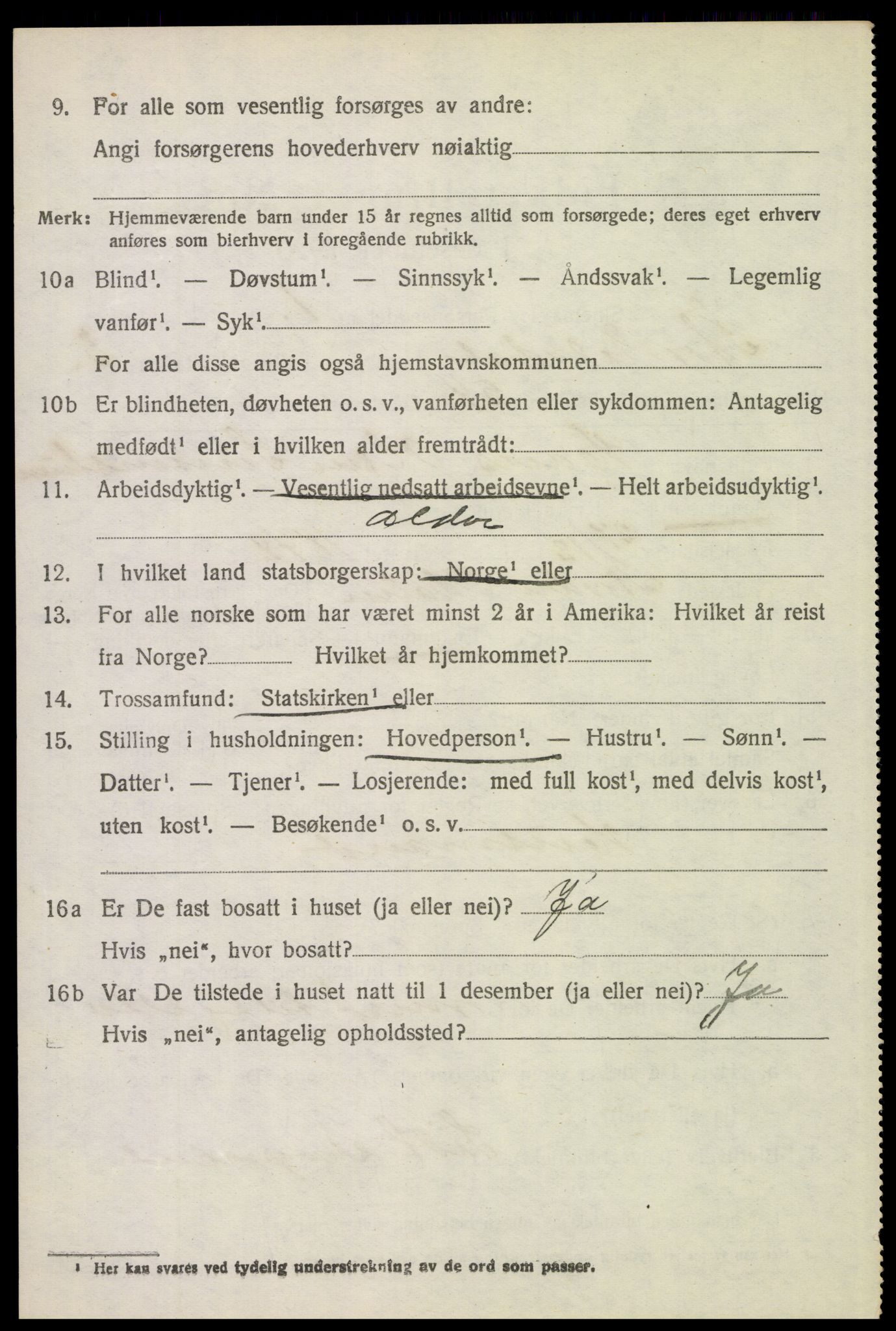SAH, Folketelling 1920 for 0430 Stor-Elvdal herred, 1920, s. 3397