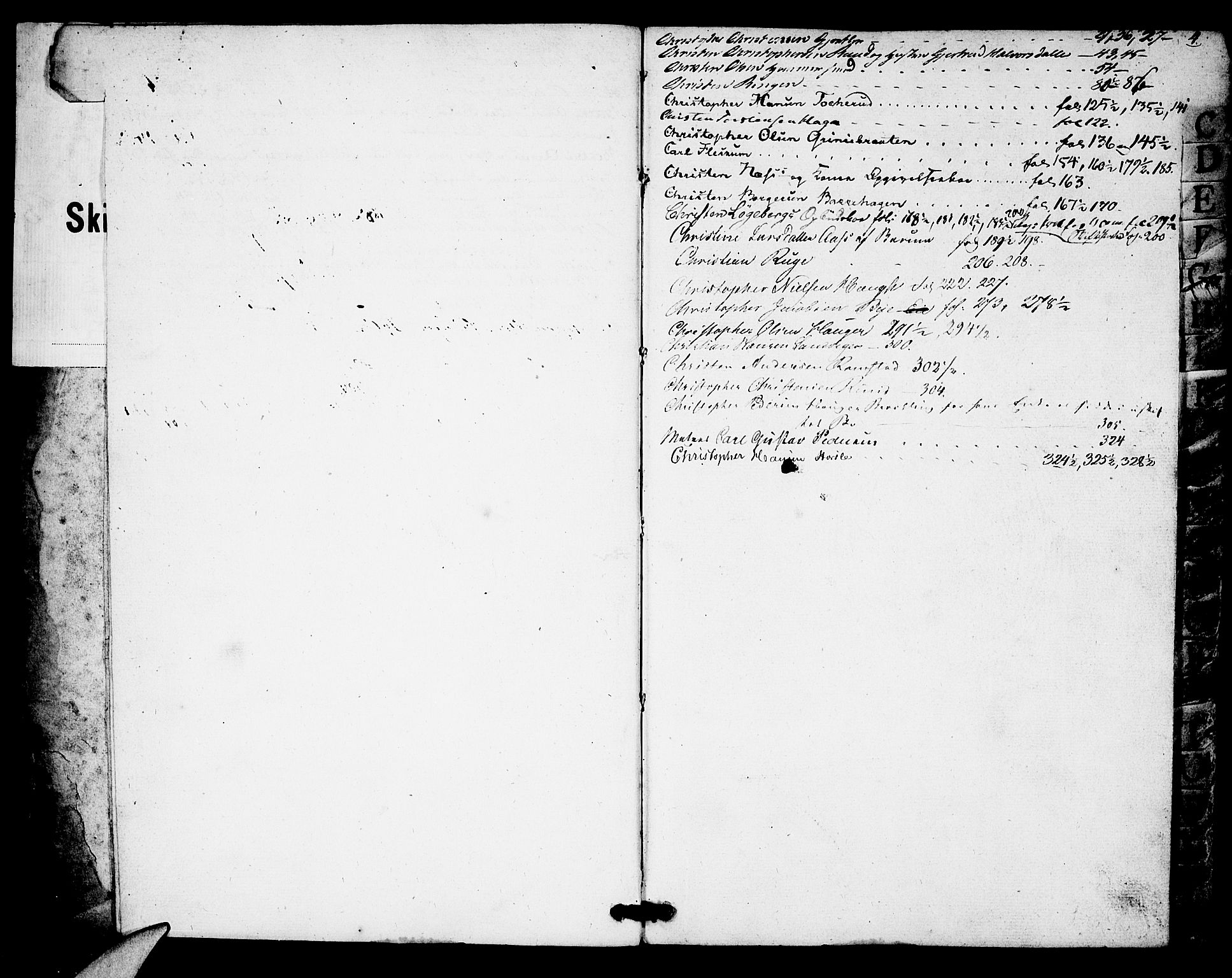 Aker sorenskriveri, AV/SAO-A-10895/H/Hb/L0019: Skifteprotokoll, 1819-1852, s. 3b-4a