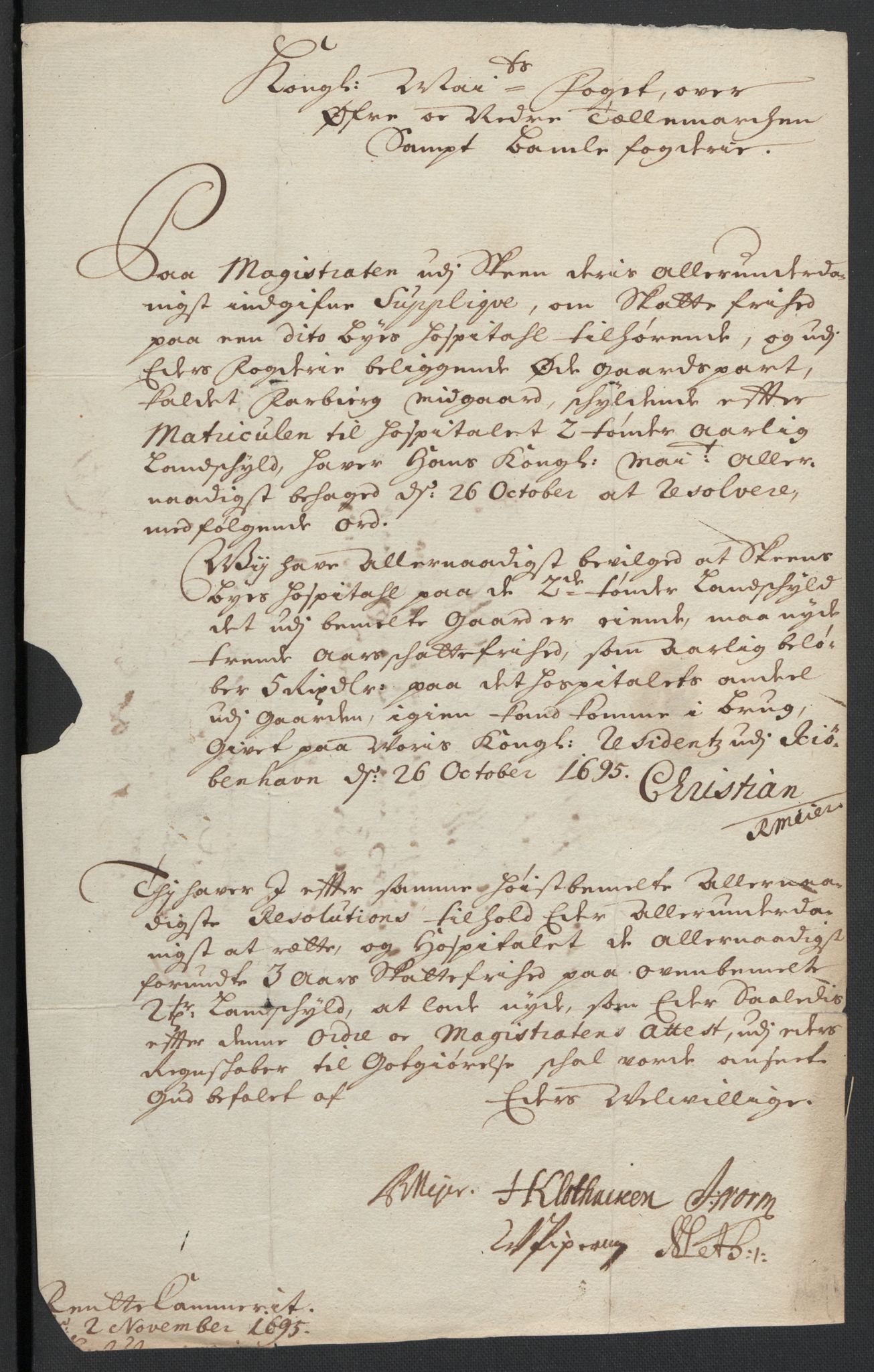 Rentekammeret inntil 1814, Reviderte regnskaper, Fogderegnskap, RA/EA-4092/R36/L2097: Fogderegnskap Øvre og Nedre Telemark og Bamble, 1697, s. 178