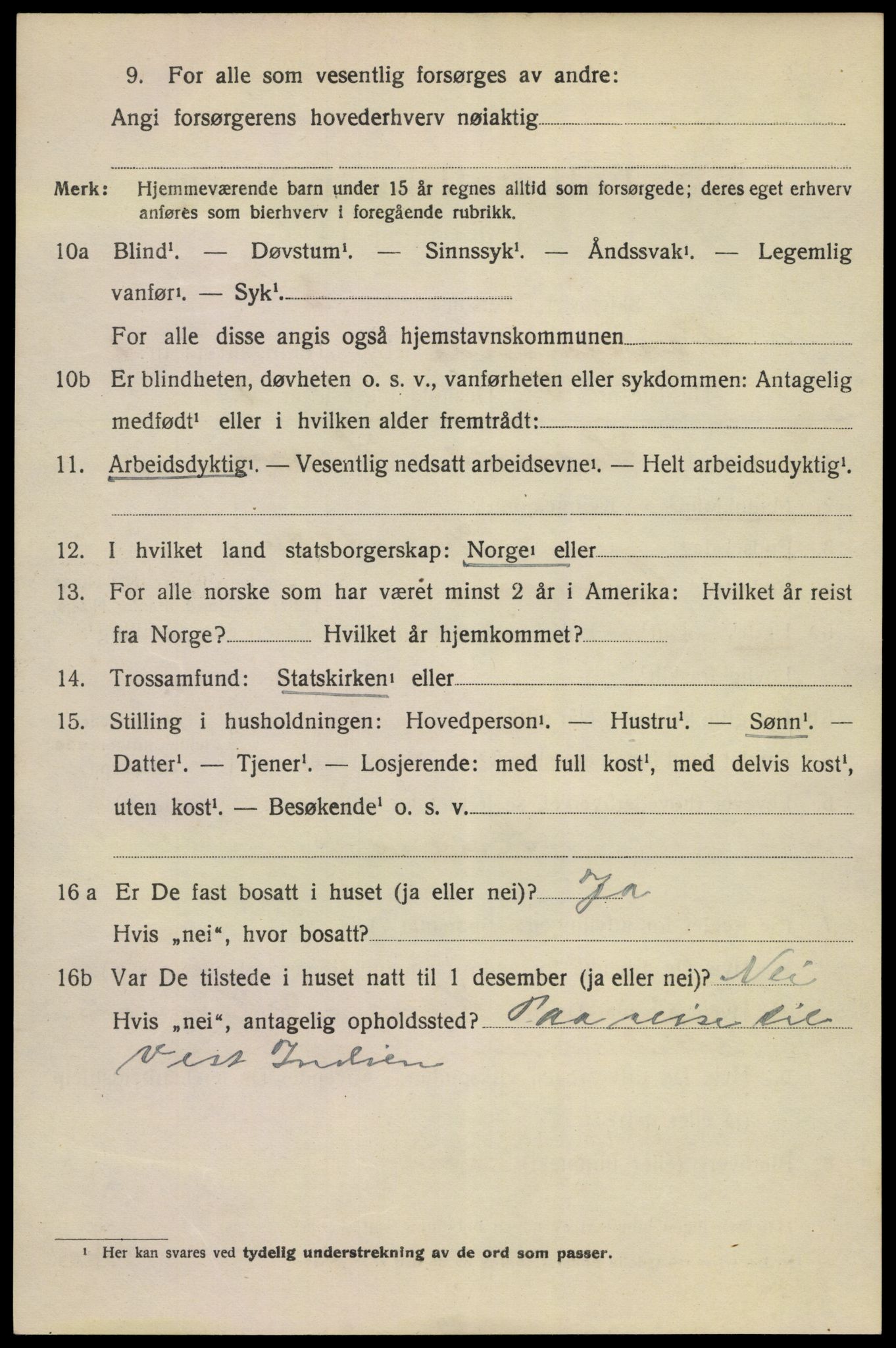 SAKO, Folketelling 1920 for 0805 Porsgrunn kjøpstad, 1920, s. 7158