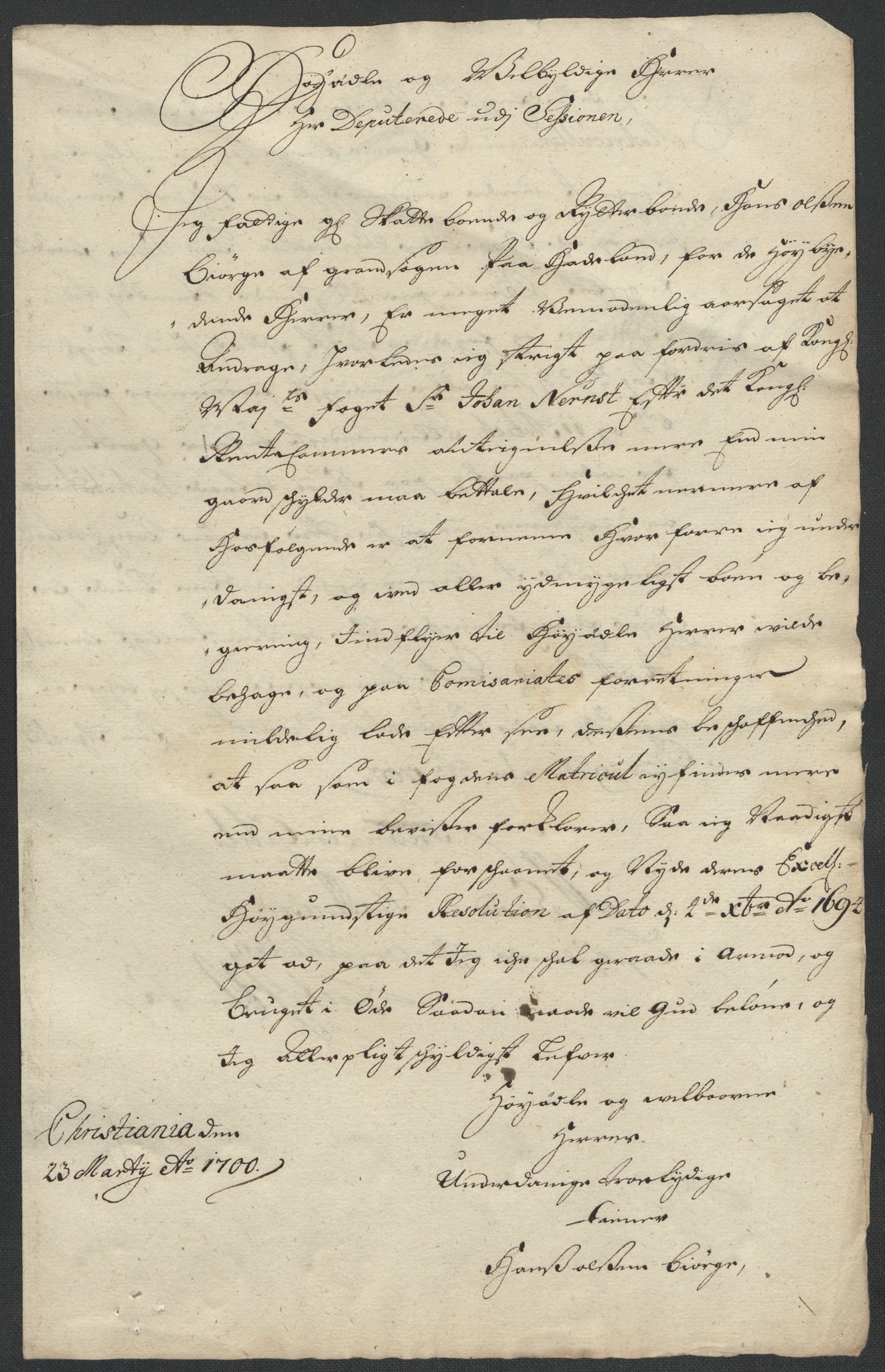 Rentekammeret inntil 1814, Reviderte regnskaper, Fogderegnskap, AV/RA-EA-4092/R18/L1300: Fogderegnskap Hadeland, Toten og Valdres, 1702, s. 435