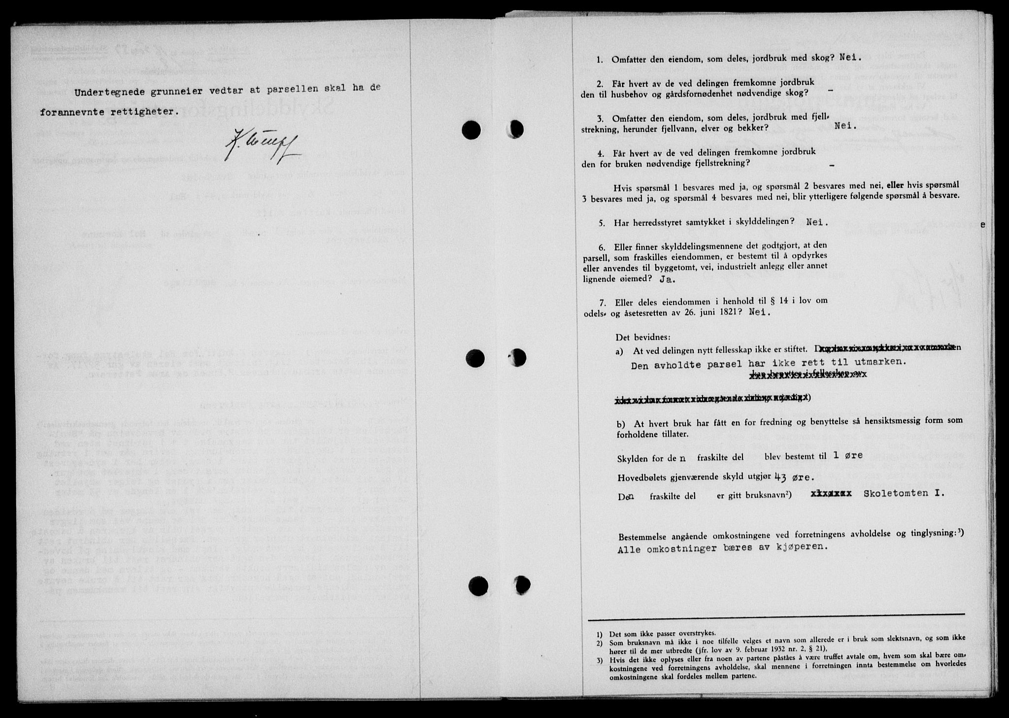 Lofoten sorenskriveri, SAT/A-0017/1/2/2C/L0002a: Pantebok nr. 2a, 1937-1937, Dagboknr: 1650/1937