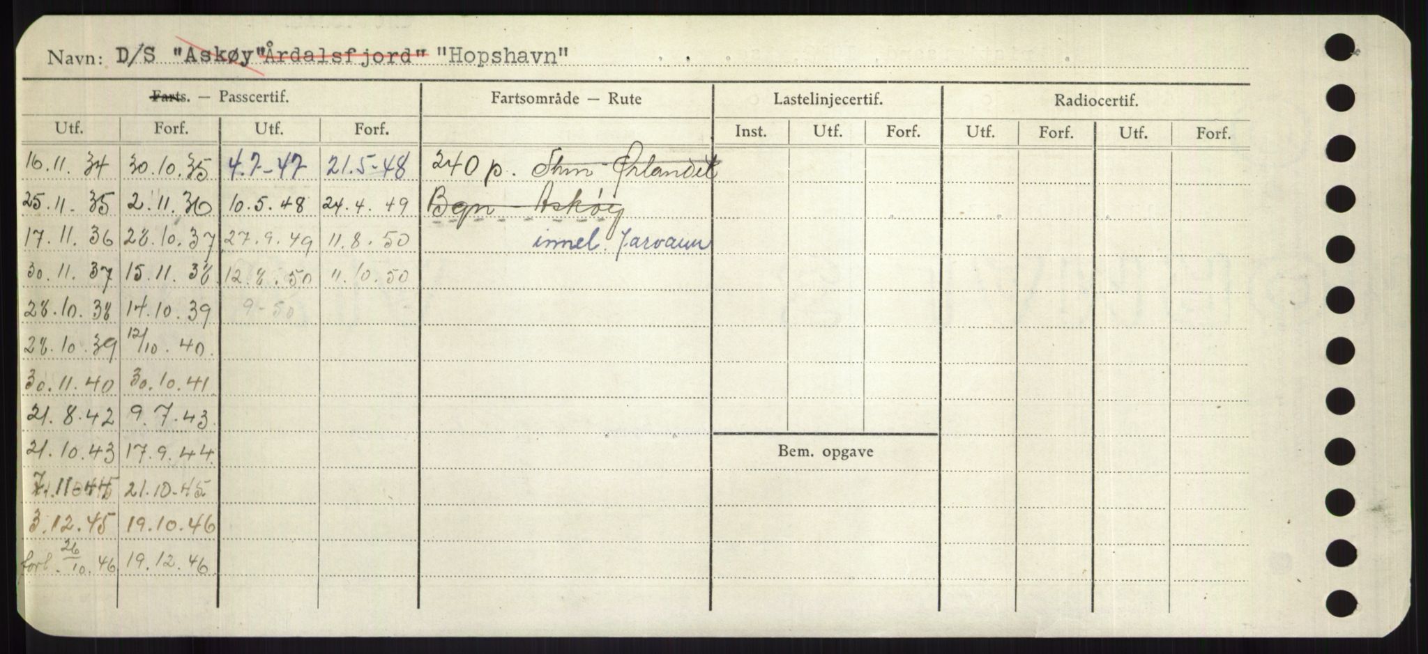 Sjøfartsdirektoratet med forløpere, Skipsmålingen, AV/RA-S-1627/H/Hd/L0017: Fartøy, Holi-Hå, s. 64