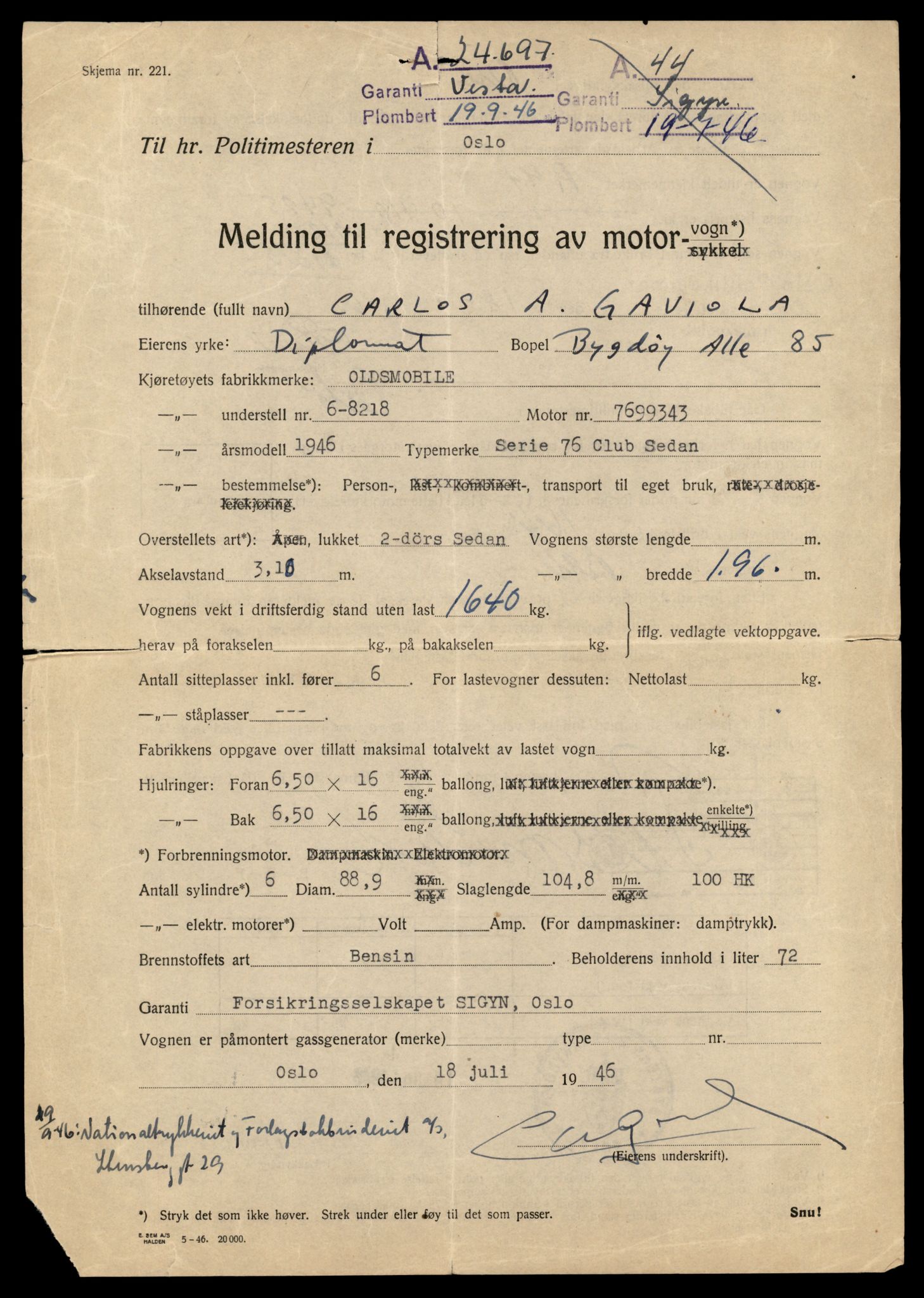 Møre og Romsdal vegkontor - Ålesund trafikkstasjon, AV/SAT-A-4099/F/Fe/L0044: Registreringskort for kjøretøy T 14205 - T 14319, 1927-1998, s. 1346