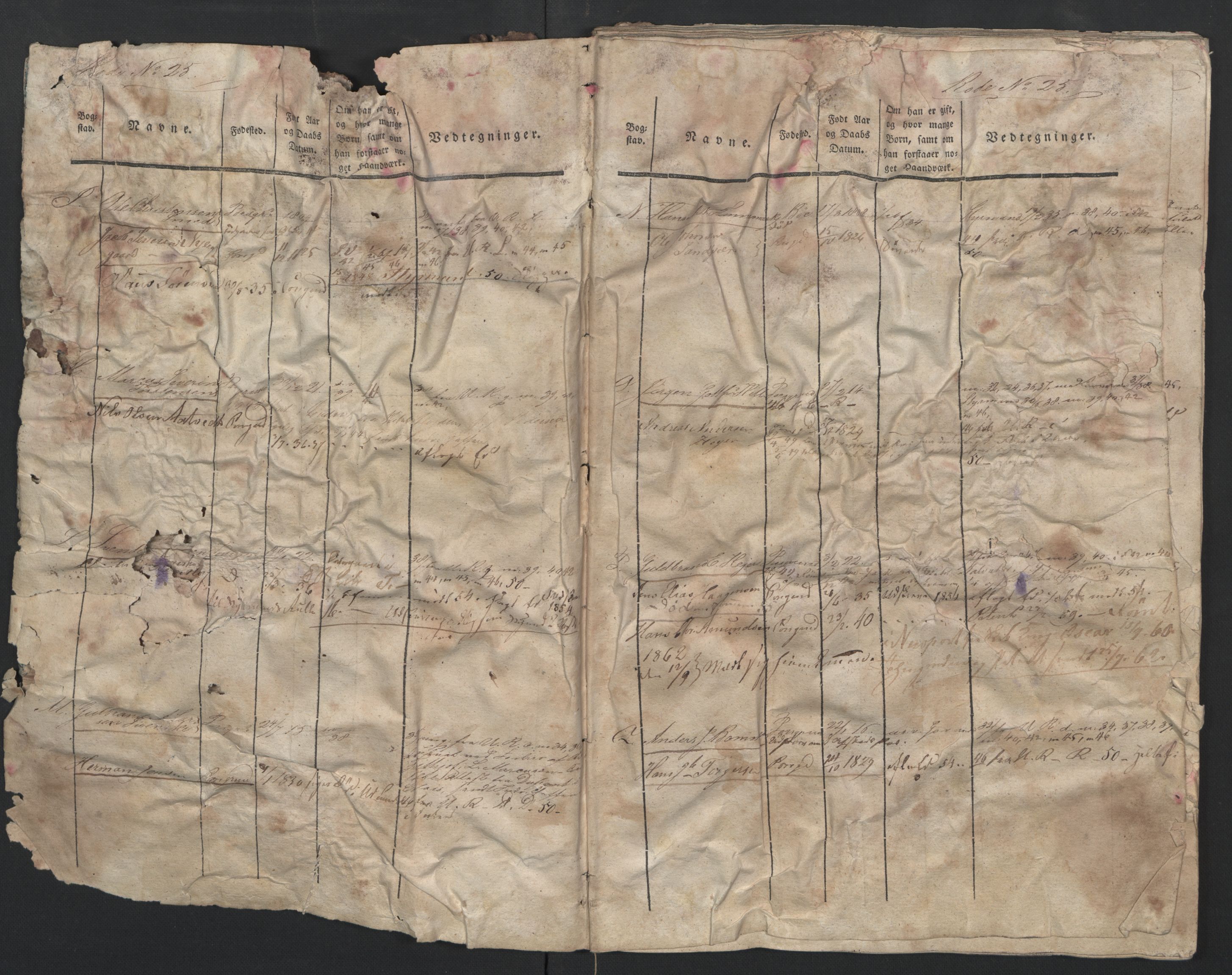 Porsgrunn innrulleringskontor, AV/SAKO-A-829/F/Fa/L0001: Hovedruller, ungdomsruller og ekstraruller, 1800, s. 76
