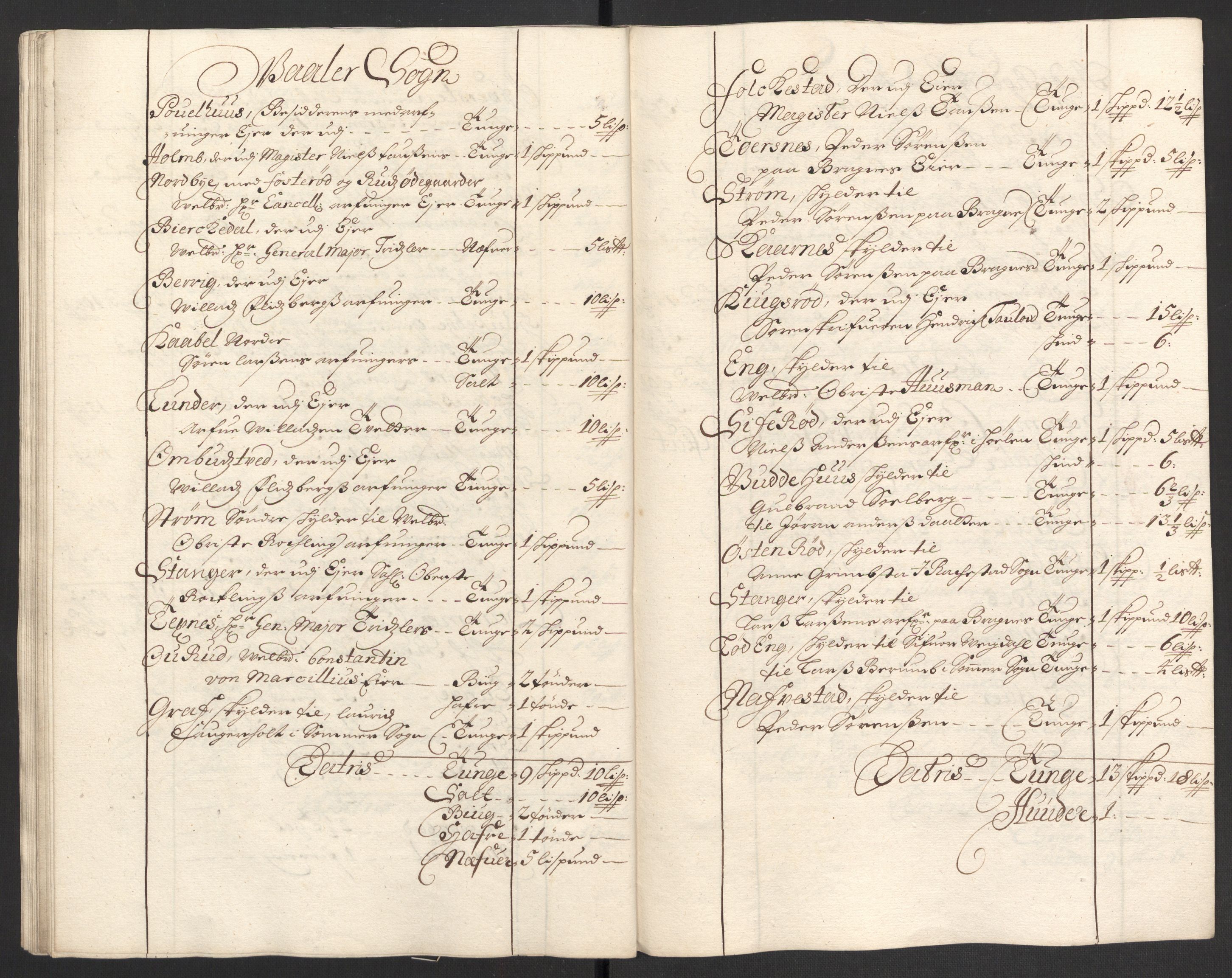 Rentekammeret inntil 1814, Reviderte regnskaper, Fogderegnskap, AV/RA-EA-4092/R04/L0125: Fogderegnskap Moss, Onsøy, Tune, Veme og Åbygge, 1697, s. 60