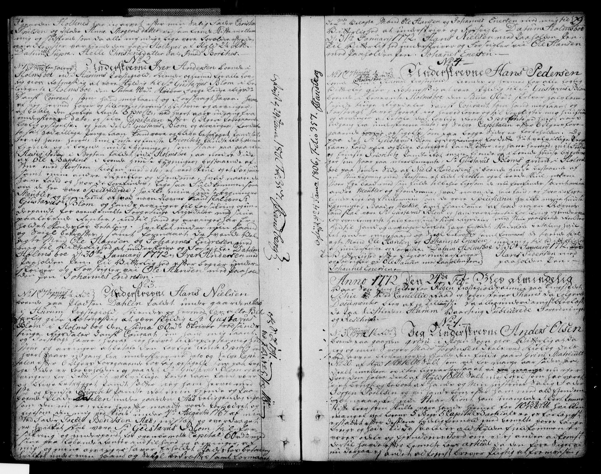 Lier, Røyken og Hurum sorenskriveri, SAKO/A-89/G/Ga/Gaa/L0004a: Pantebok nr. IVa, 1771-1779, s. 29