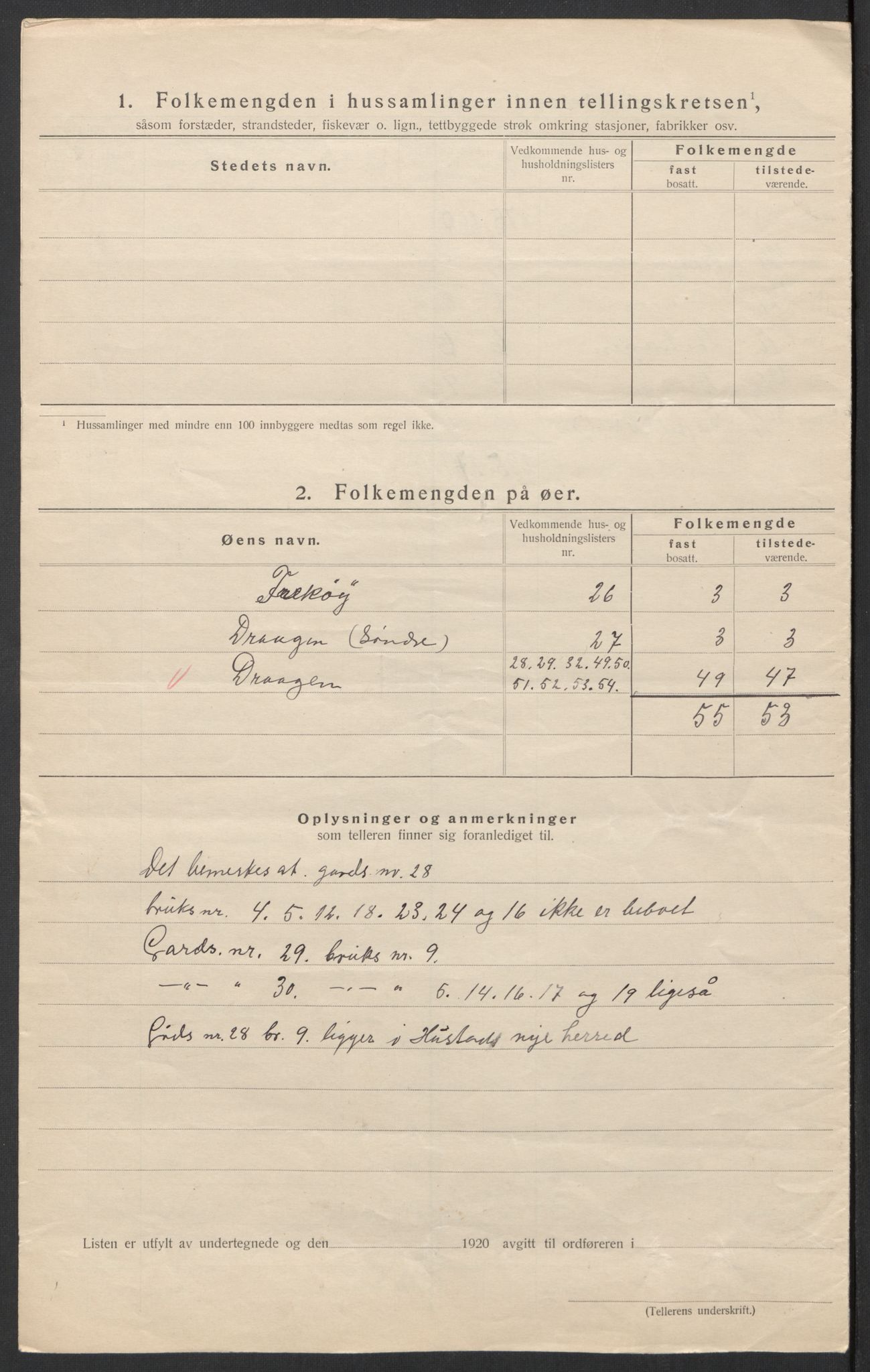 SAT, Folketelling 1920 for 1549 Bud herred, 1920, s. 8