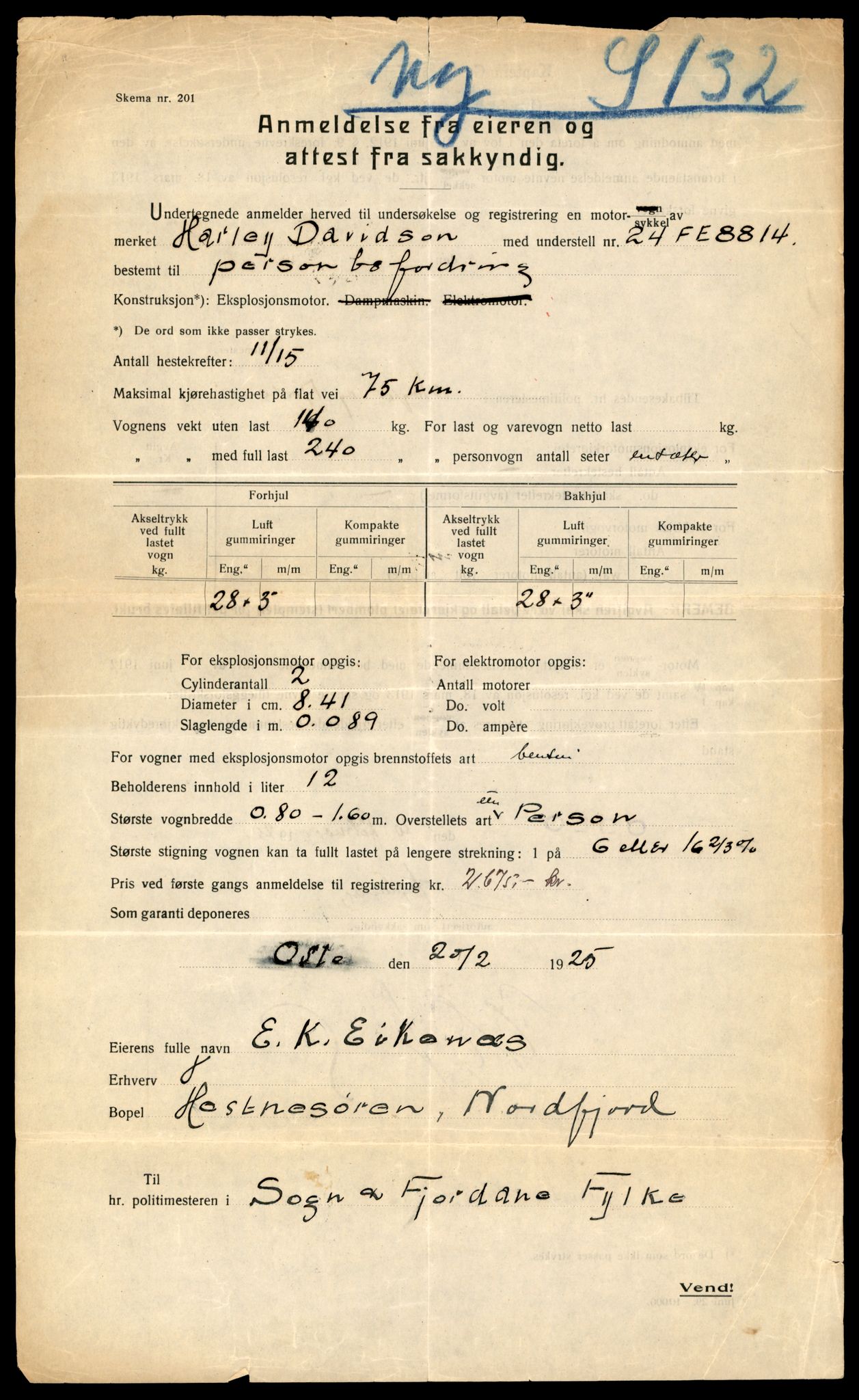 Møre og Romsdal vegkontor - Ålesund trafikkstasjon, AV/SAT-A-4099/F/Fe/L0038: Registreringskort for kjøretøy T 13180 - T 13360, 1927-1998, s. 211