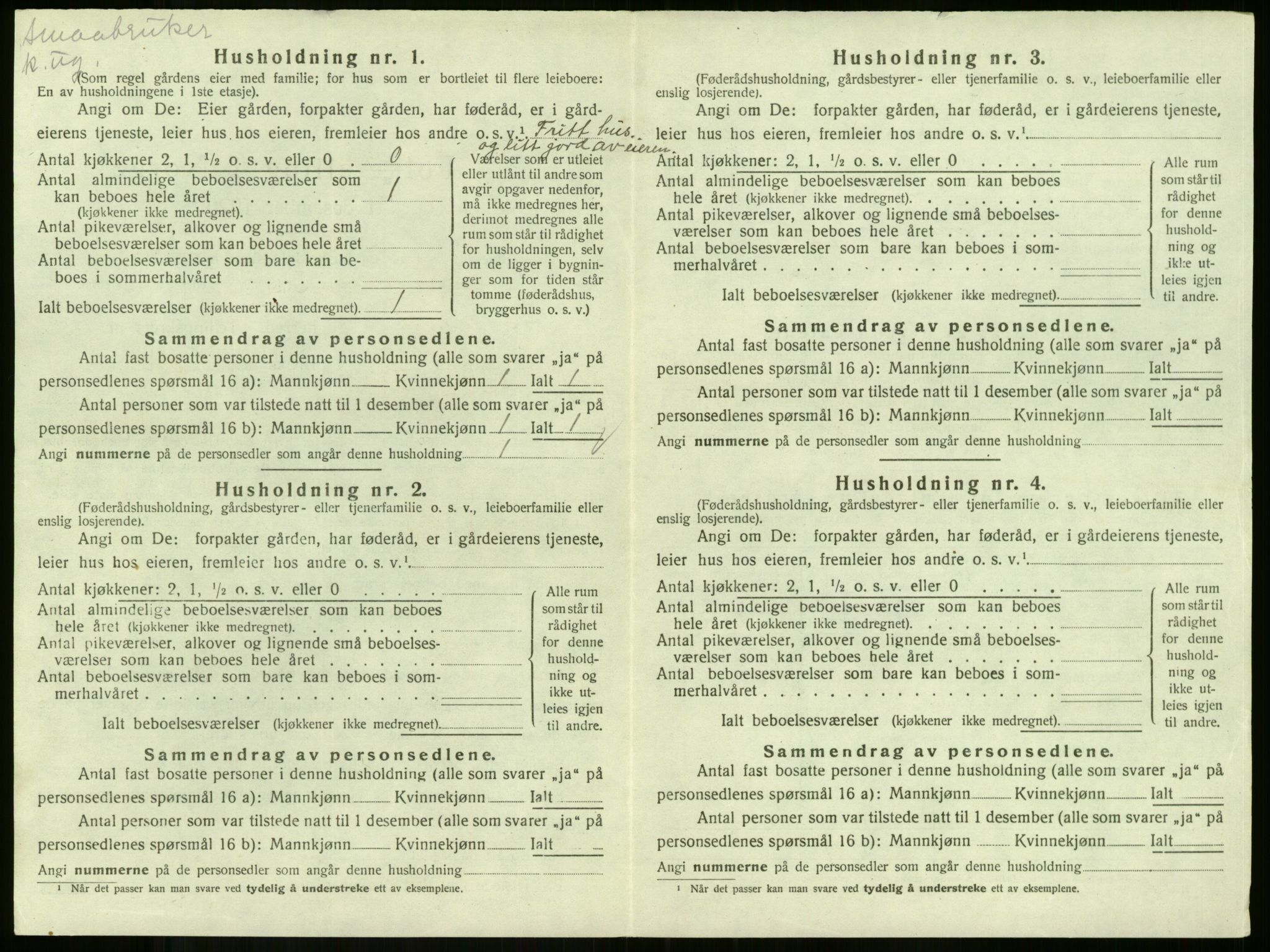 SAKO, Folketelling 1920 for 0719 Andebu herred, 1920, s. 1102