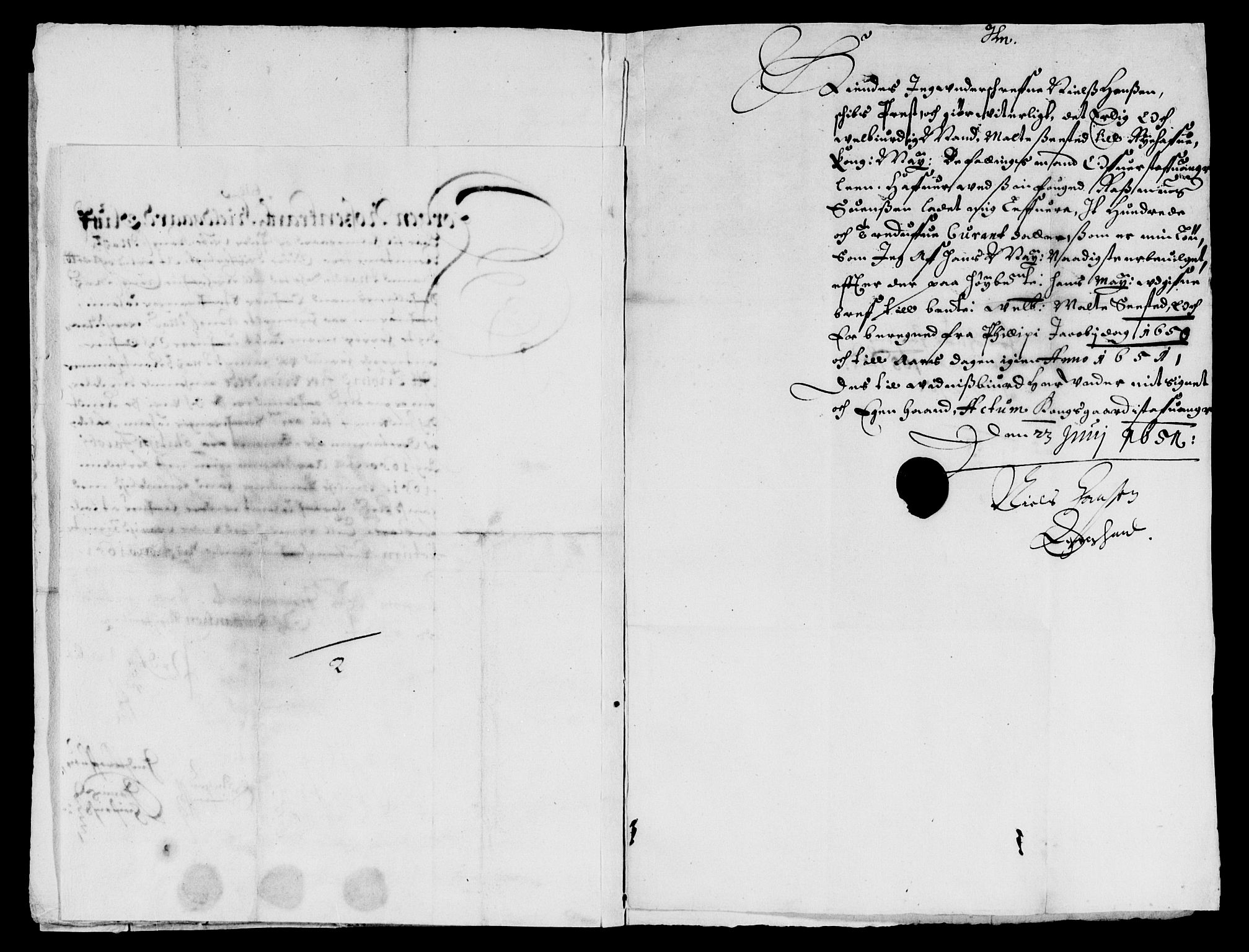 Rentekammeret inntil 1814, Reviderte regnskaper, Lensregnskaper, AV/RA-EA-5023/R/Rb/Rbs/L0033: Stavanger len, 1649-1652