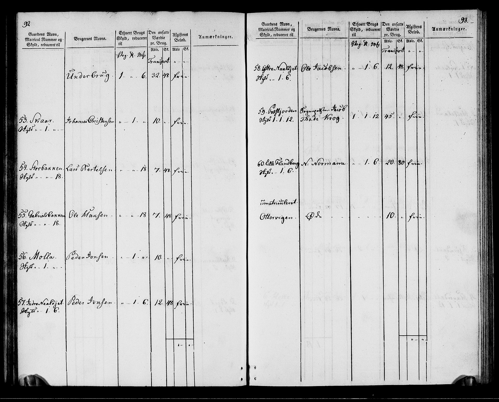 Rentekammeret inntil 1814, Realistisk ordnet avdeling, AV/RA-EA-4070/N/Ne/Nea/L0164: Vesterålen, Andenes og Lofoten fogderi. Oppebørselsregister, 1803, s. 49