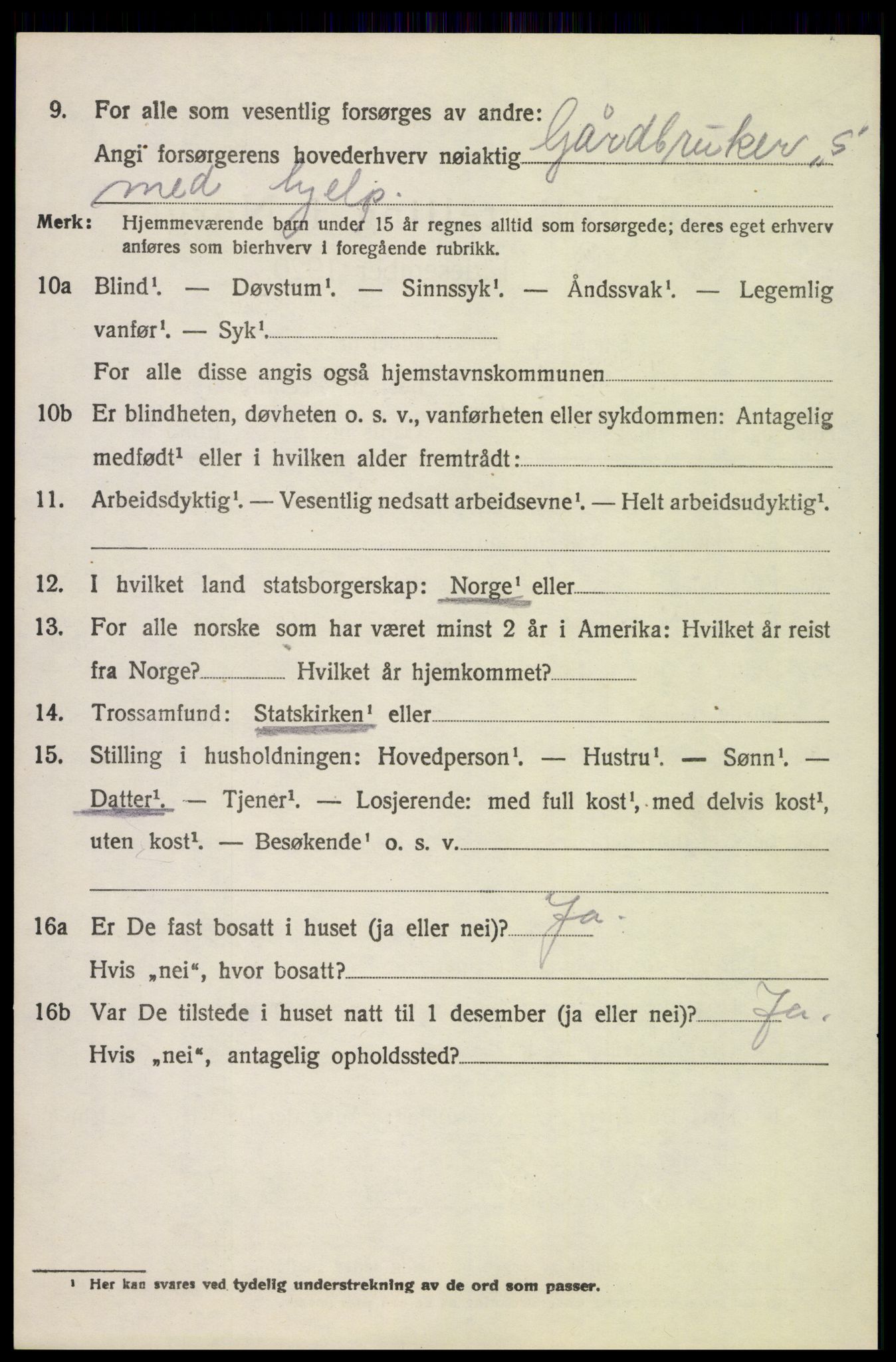 SAH, Folketelling 1920 for 0528 Østre Toten herred, 1920, s. 8081