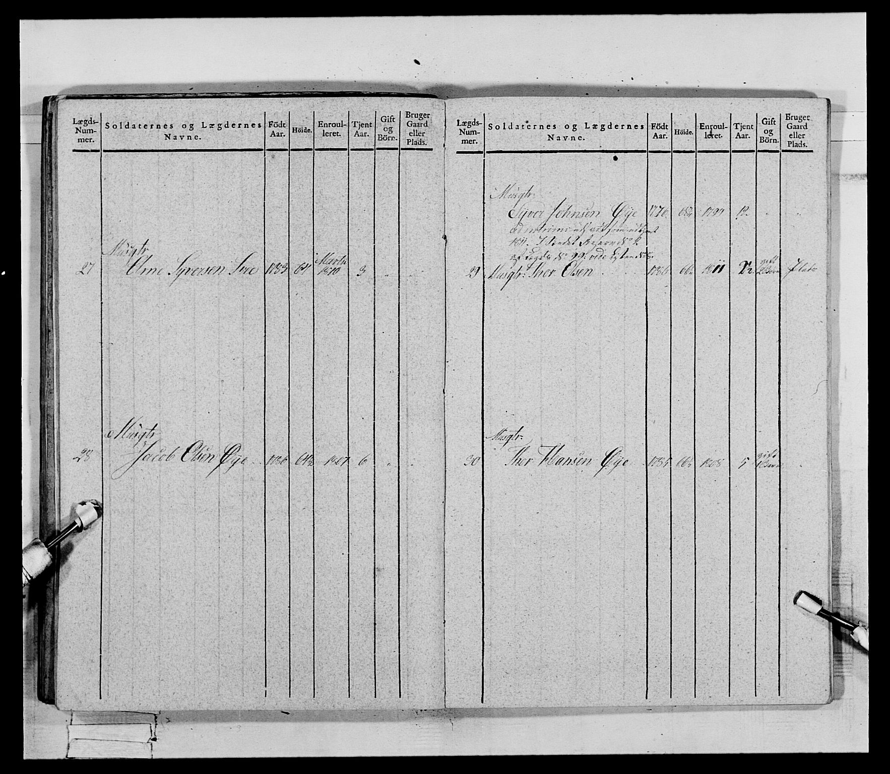 Generalitets- og kommissariatskollegiet, Det kongelige norske kommissariatskollegium, AV/RA-EA-5420/E/Eh/L0069: Opplandske gevorbne infanteriregiment, 1810-1818, s. 479