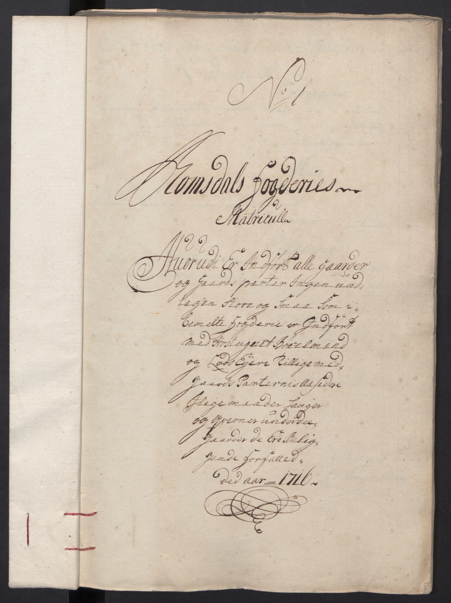 Rentekammeret inntil 1814, Reviderte regnskaper, Fogderegnskap, AV/RA-EA-4092/R55/L3663: Fogderegnskap Romsdal, 1715-1716, s. 272