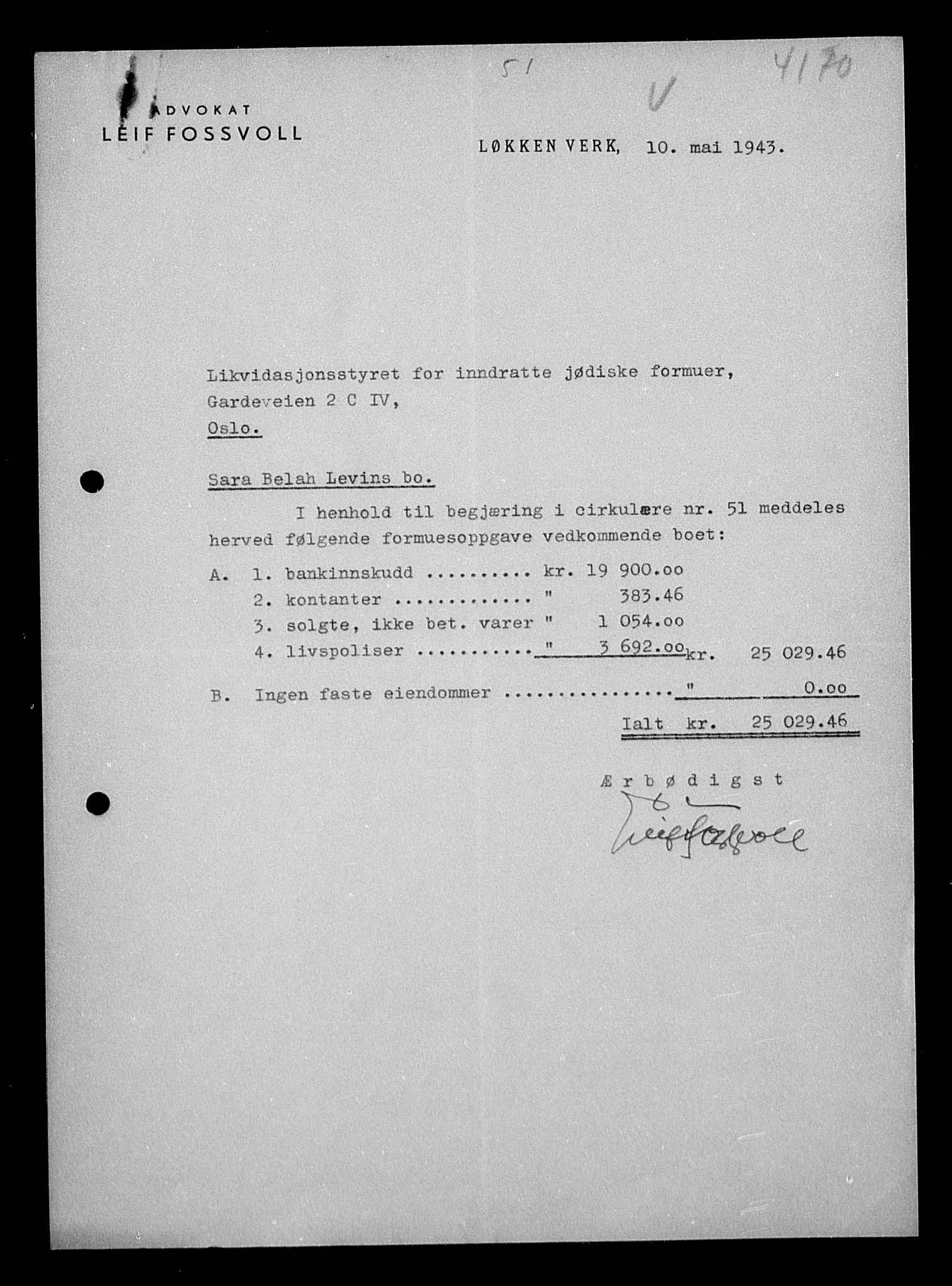 Justisdepartementet, Tilbakeføringskontoret for inndratte formuer, AV/RA-S-1564/H/Hc/Hcb/L0914: --, 1945-1947, s. 400