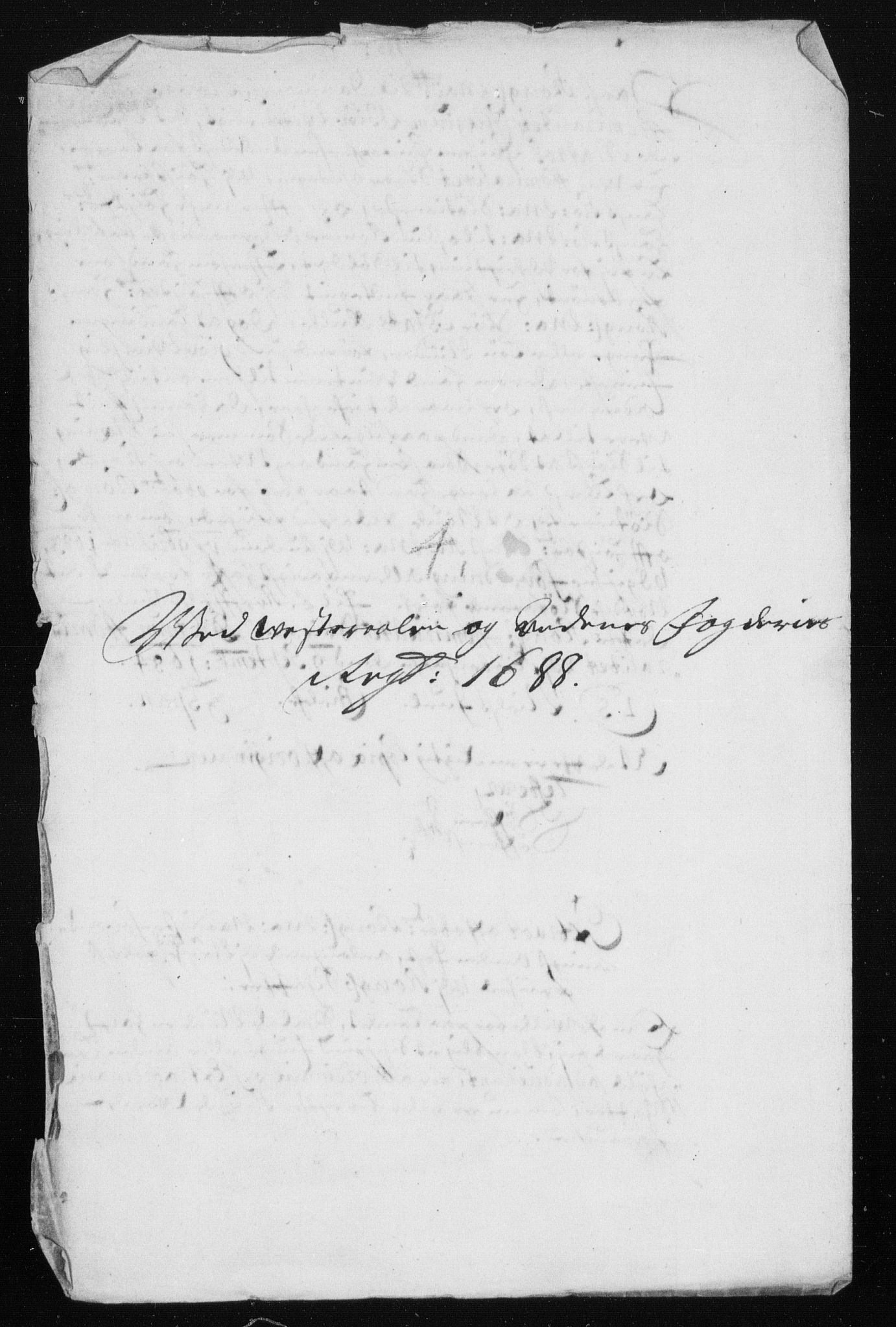 Rentekammeret inntil 1814, Reviderte regnskaper, Stiftamtstueregnskaper, Trondheim stiftamt og Nordland amt, AV/RA-EA-6044/R/Rh/L0012: Nordland amt, 1688