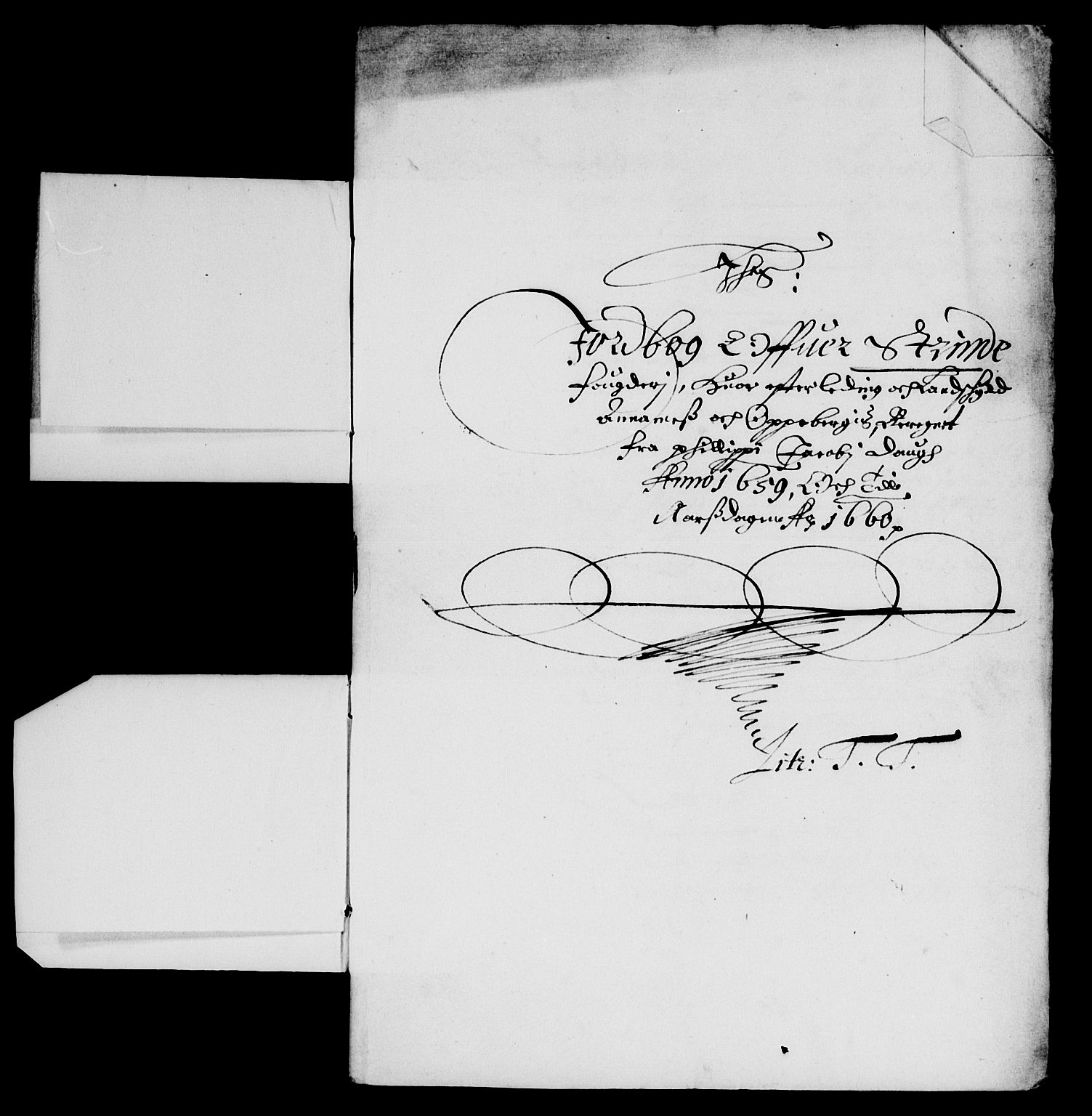 Rentekammeret inntil 1814, Reviderte regnskaper, Lensregnskaper, AV/RA-EA-5023/R/Rb/Rbw/L0141: Trondheim len, 1659-1660