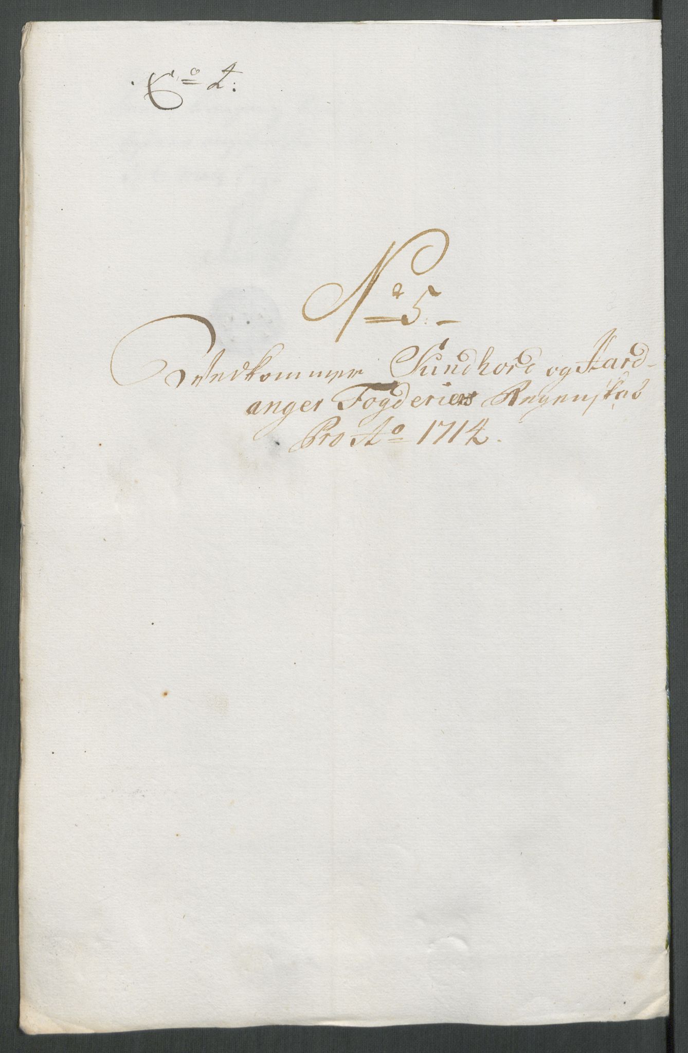 Rentekammeret inntil 1814, Reviderte regnskaper, Fogderegnskap, AV/RA-EA-4092/R48/L2990: Fogderegnskap Sunnhordland og Hardanger, 1714, s. 126