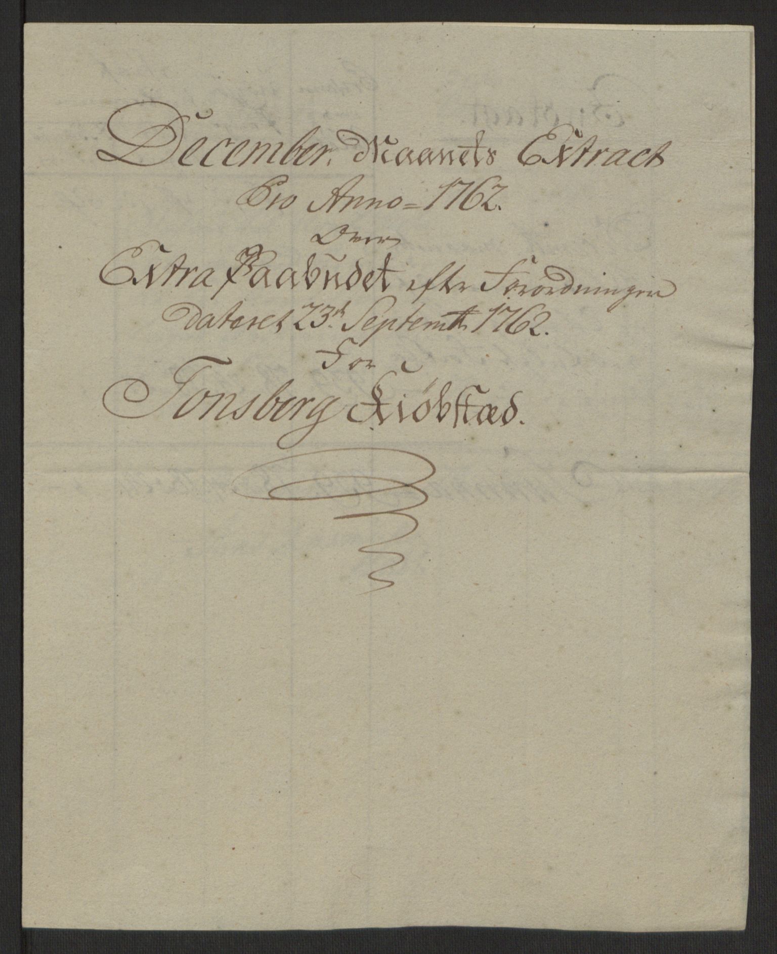 Rentekammeret inntil 1814, Reviderte regnskaper, Byregnskaper, AV/RA-EA-4066/R/Rh/L0162/0001: [H4] Kontribusjonsregnskap / Ekstraskatt, Tønsberg, 1762-1772, s. 44