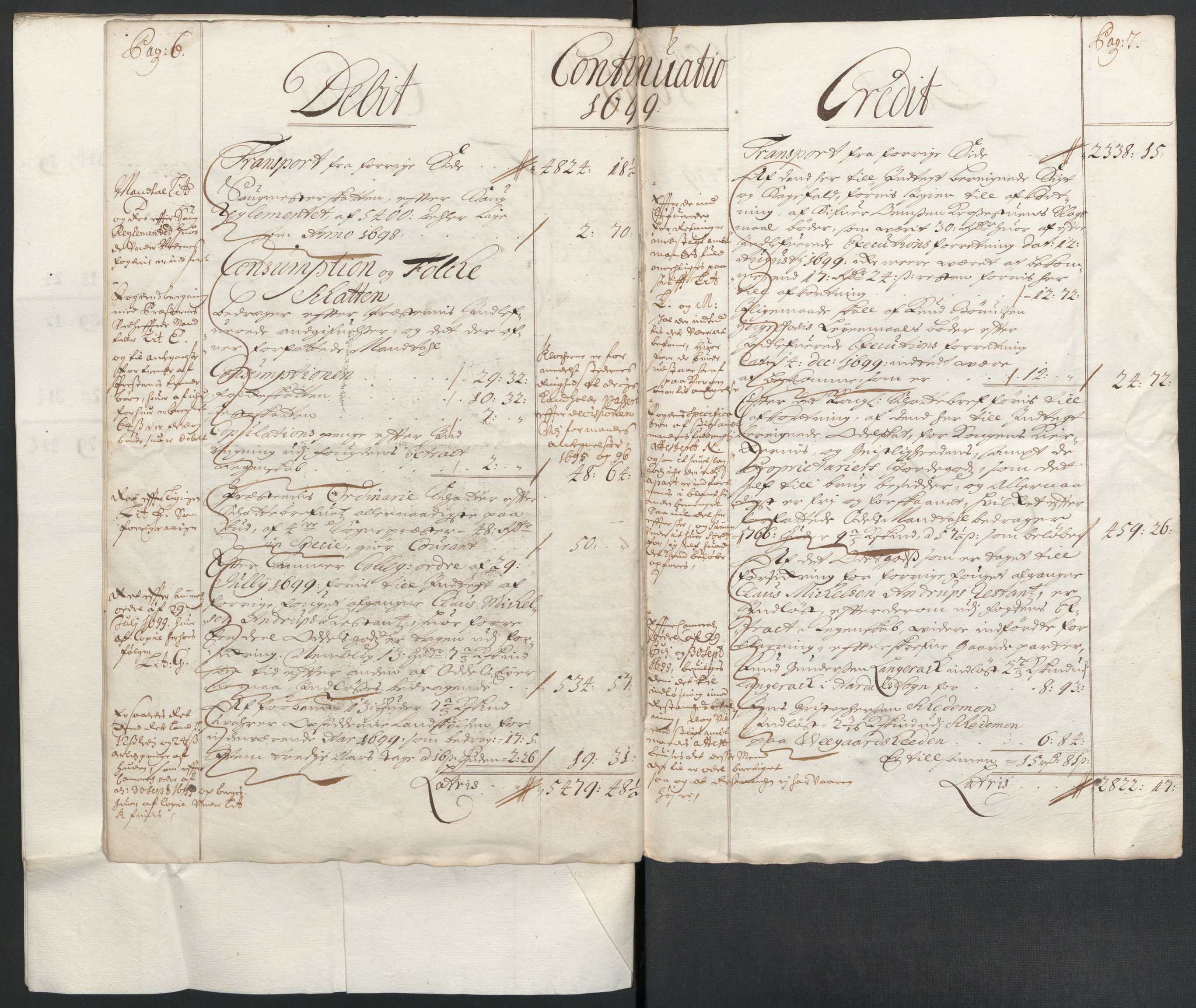 Rentekammeret inntil 1814, Reviderte regnskaper, Fogderegnskap, AV/RA-EA-4092/R40/L2445: Fogderegnskap Råbyggelag, 1697-1699, s. 220