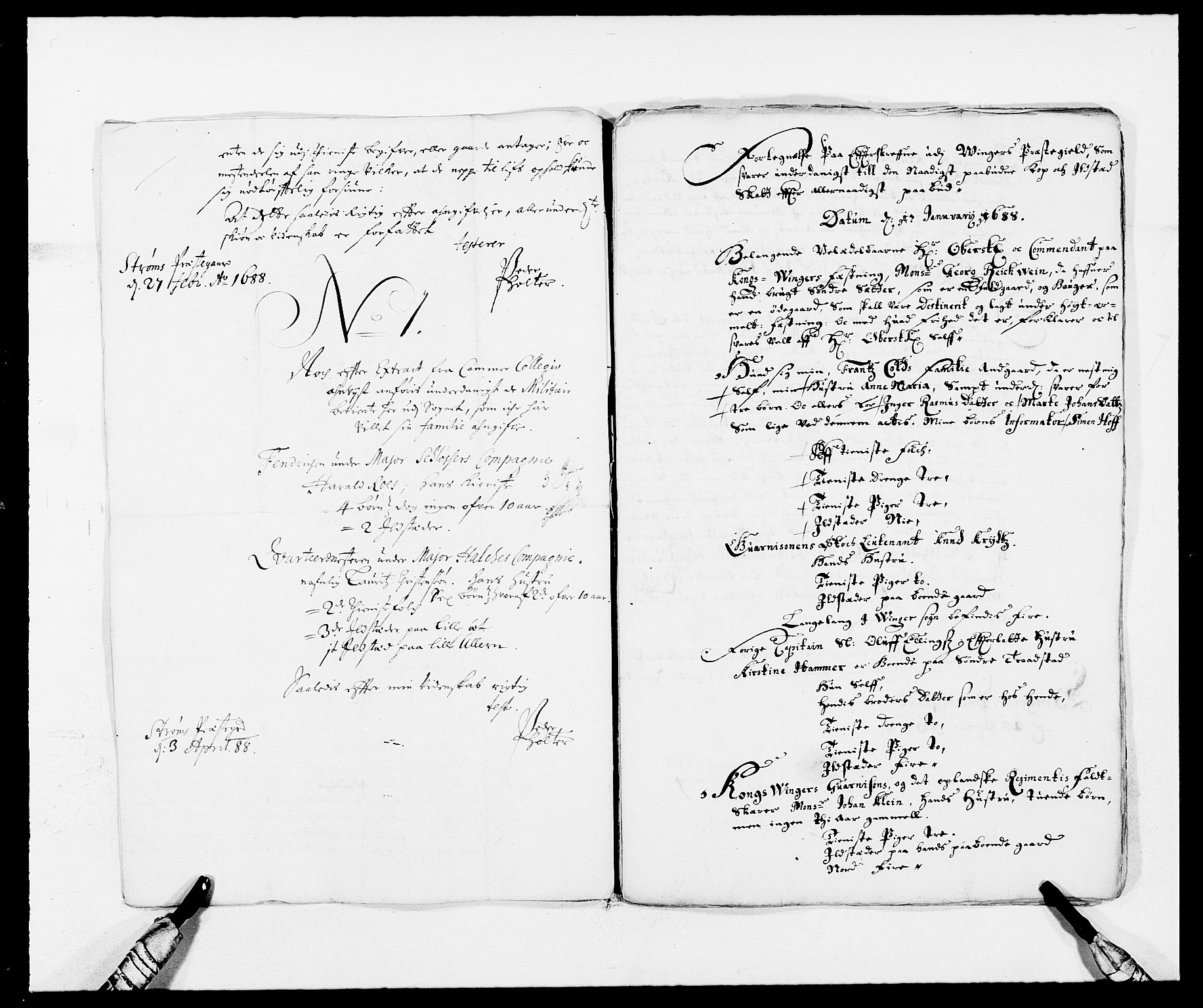 Rentekammeret inntil 1814, Reviderte regnskaper, Fogderegnskap, AV/RA-EA-4092/R13/L0825: Fogderegnskap Solør, Odal og Østerdal, 1688, s. 242