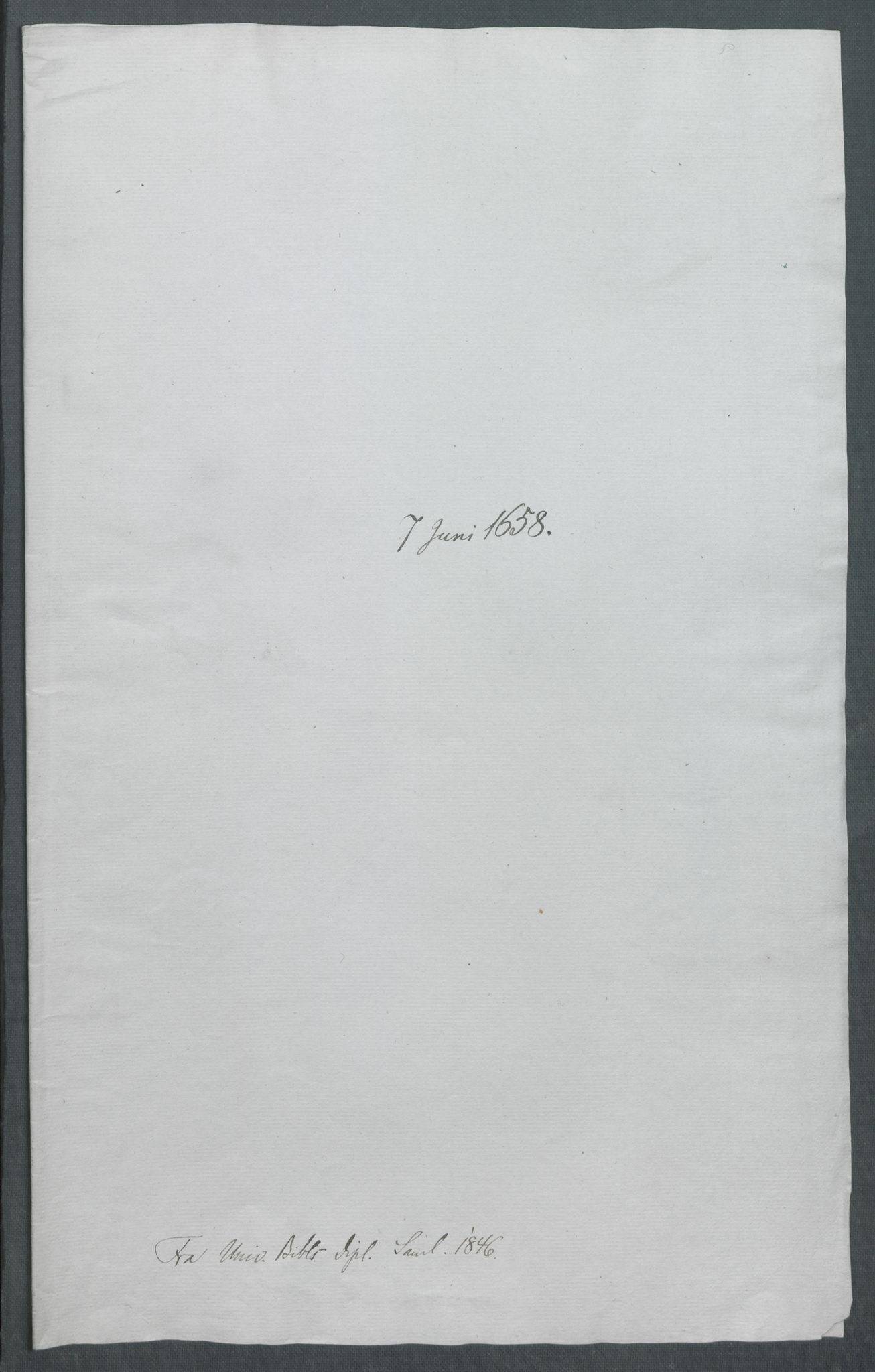 Riksarkivets diplomsamling, RA/EA-5965/F02/L0168: Dokumenter, 1658-1660, s. 25