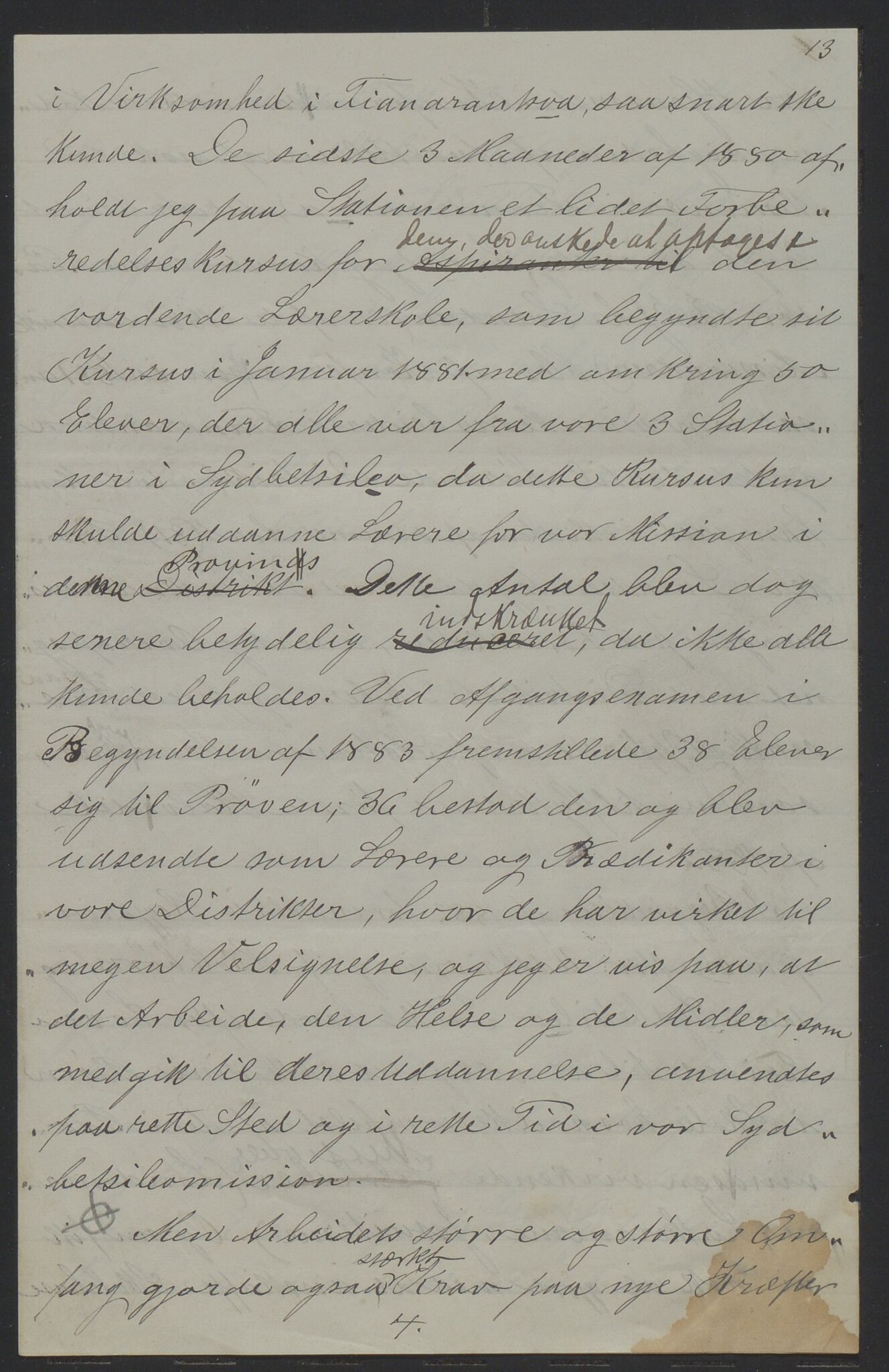 Det Norske Misjonsselskap - hovedadministrasjonen, VID/MA-A-1045/D/Da/Daa/L0036/0011: Konferansereferat og årsberetninger / Konferansereferat fra Madagaskar Innland., 1886, s. 13