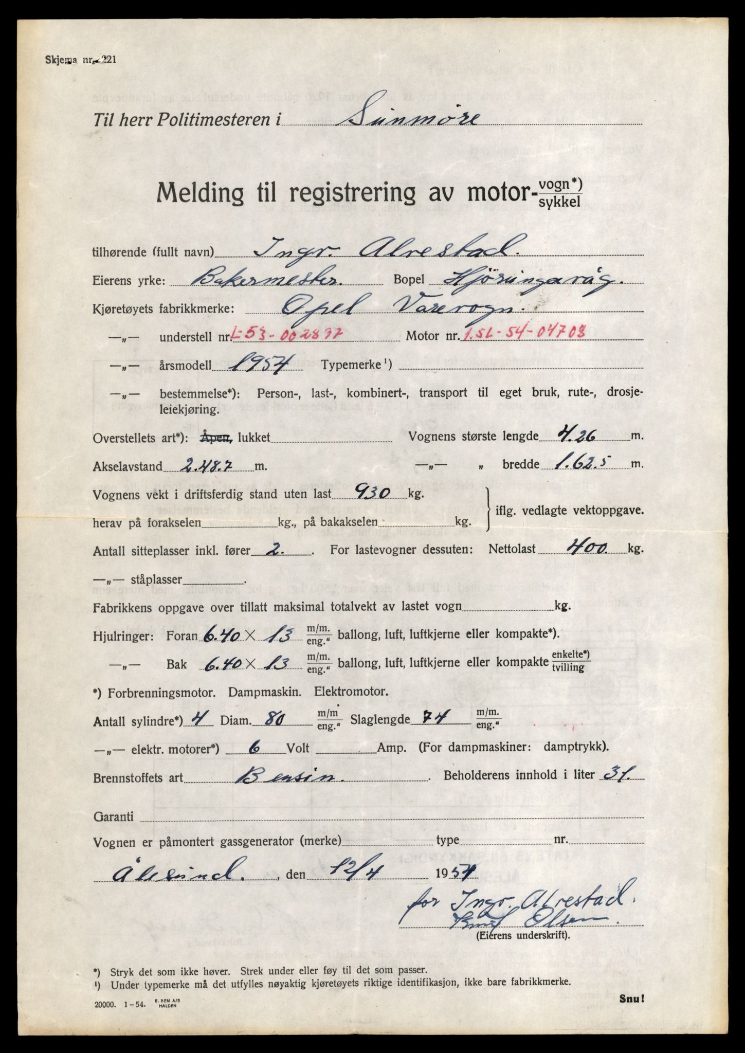 Møre og Romsdal vegkontor - Ålesund trafikkstasjon, AV/SAT-A-4099/F/Fe/L0034: Registreringskort for kjøretøy T 12500 - T 12652, 1927-1998, s. 2790