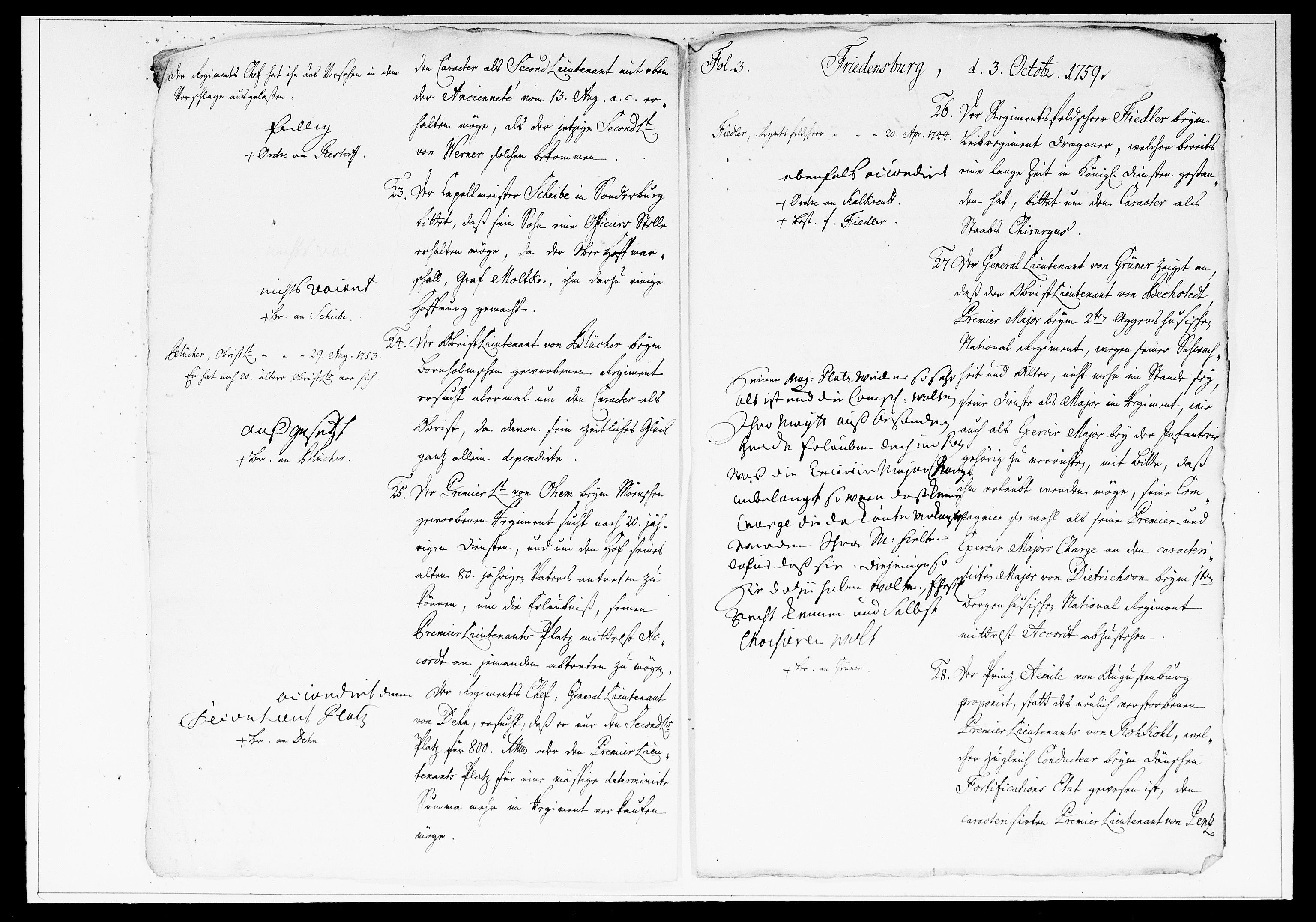 Krigskollegiet, Krigskancelliet, DRA/A-0006/-/1315-1333: Refererede sager, 1759, s. 681