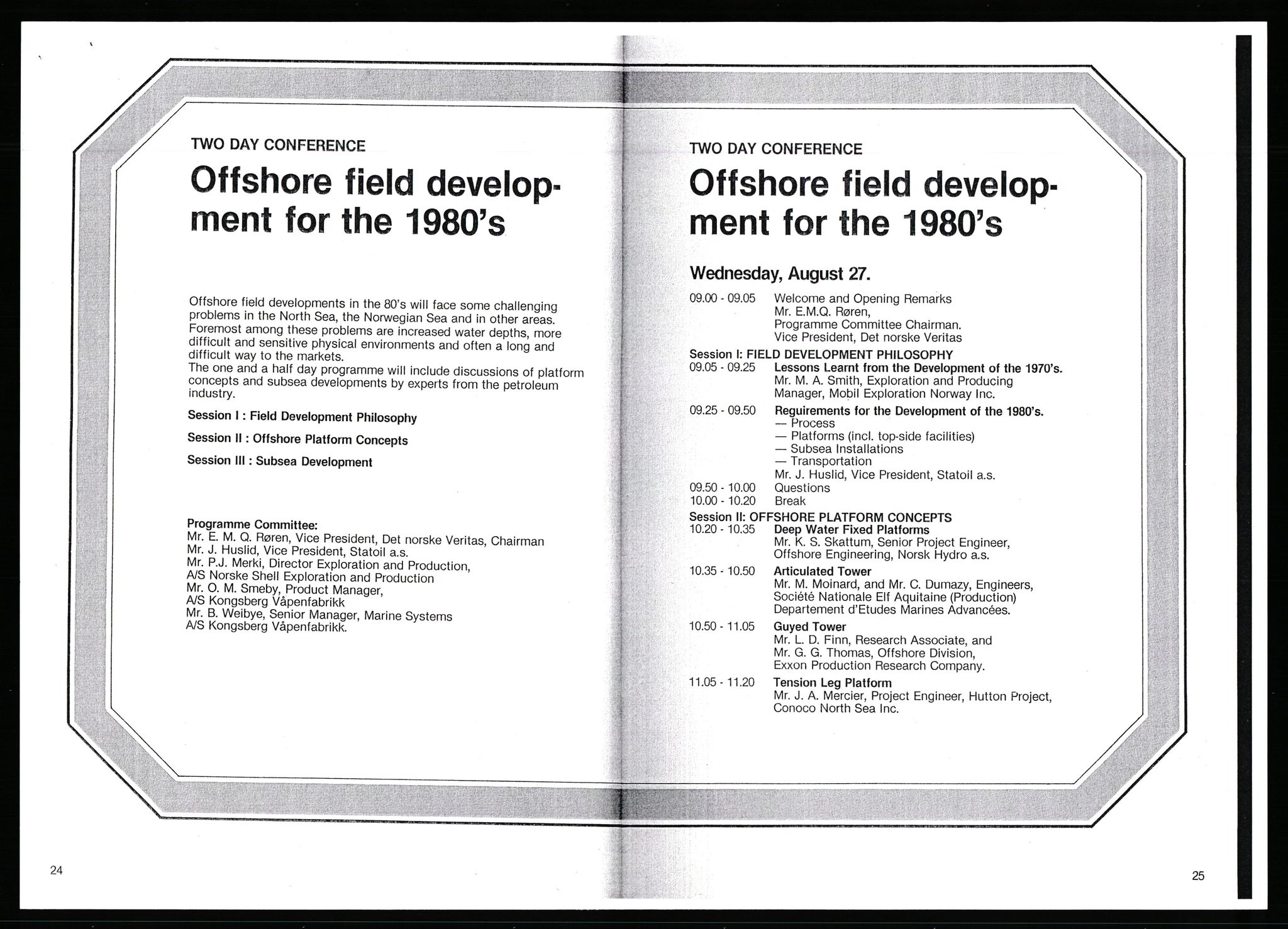 Pa 1716 - Stiftelsen Offshore Northern Seas, AV/SAST-A-102319/F/Fa/L0012: Forskjellig sak og korrespondanse fra ONS 74 til ONS 94, 1974-1994, s. 183