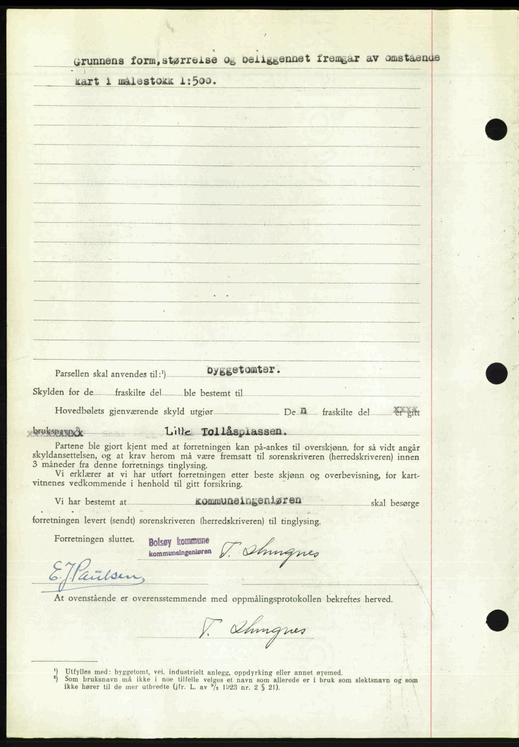 Romsdal sorenskriveri, SAT/A-4149/1/2/2C: Pantebok nr. A24, 1947-1947, Dagboknr: 3155/1947